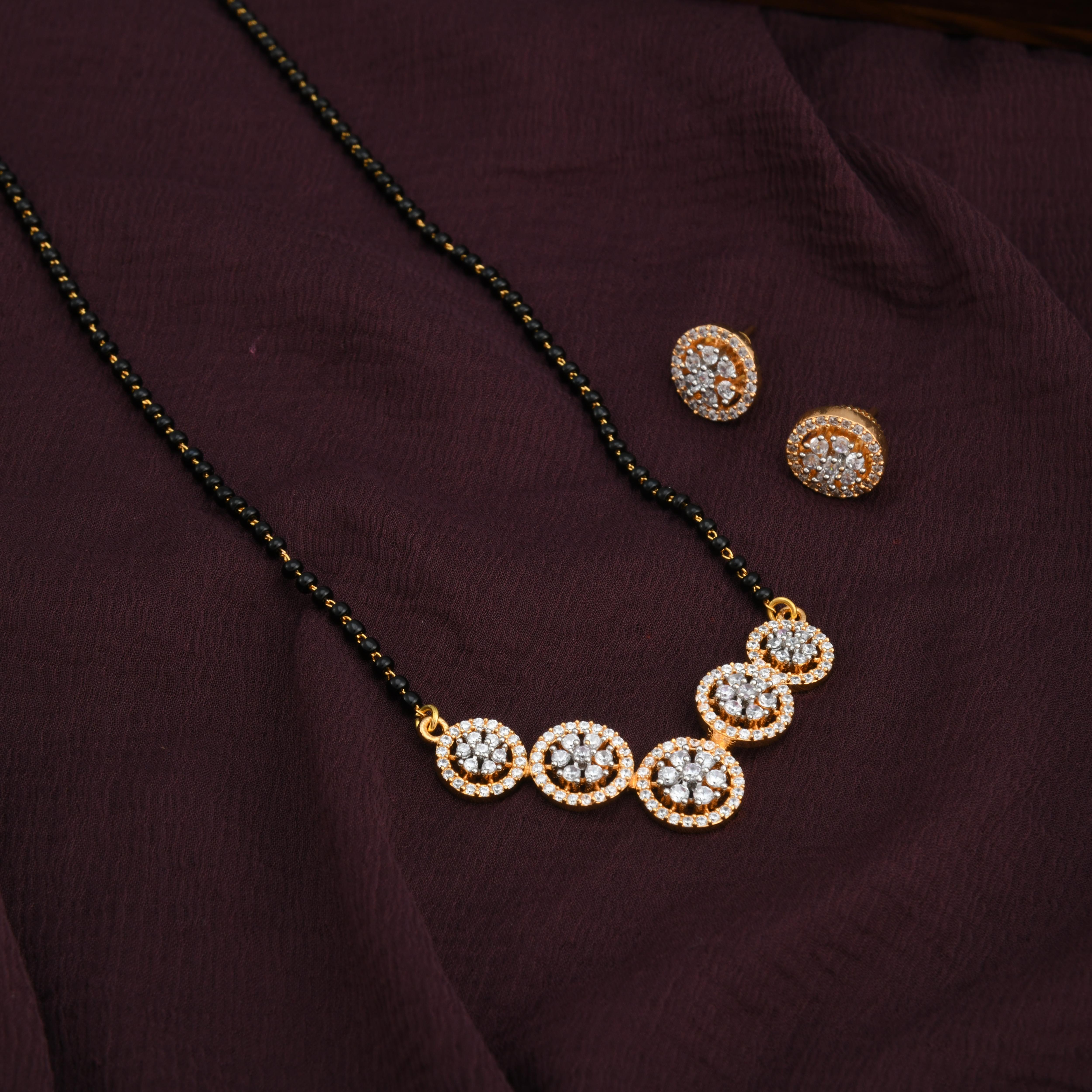 Delicate Vati CZ Mangalsutra