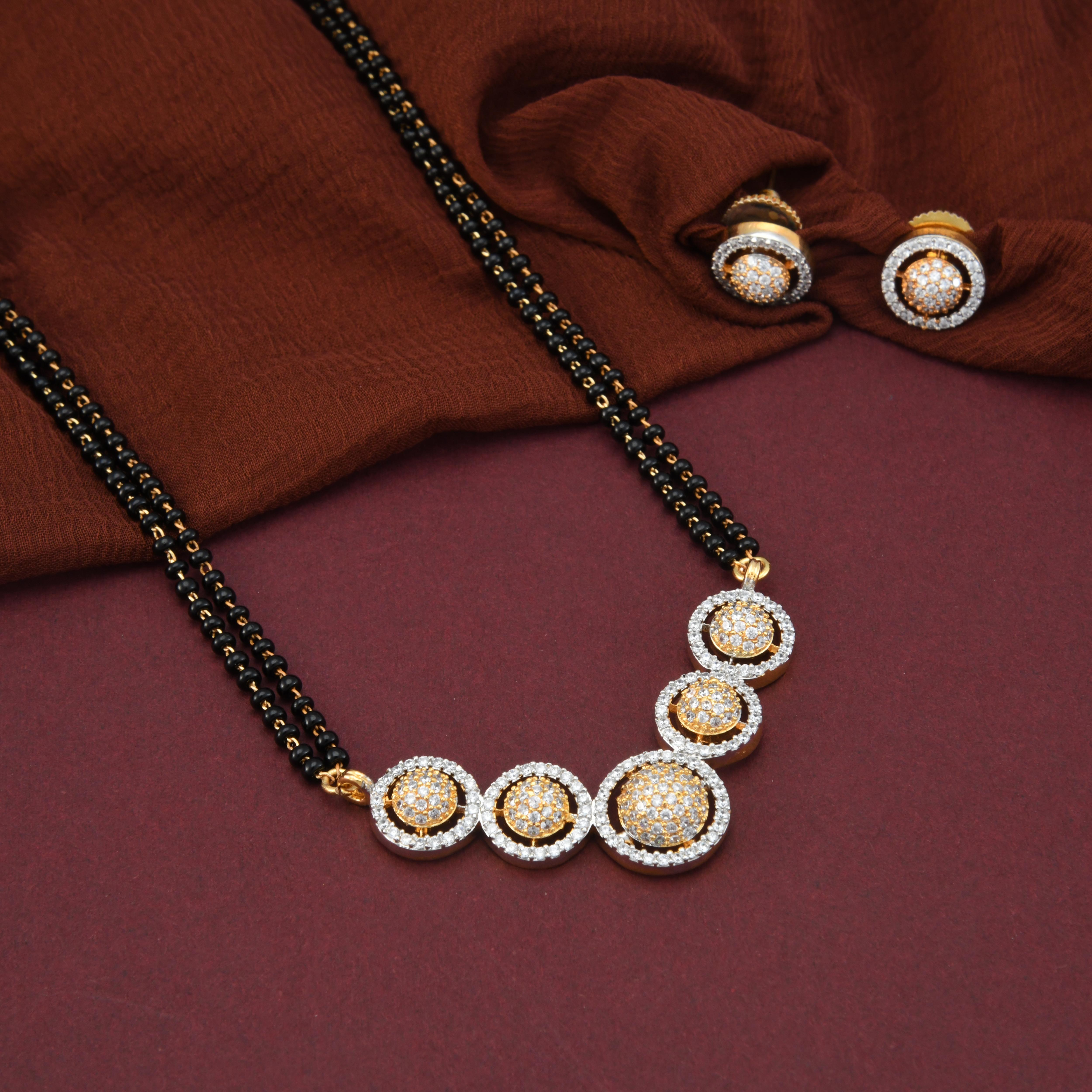 Five Wati CZ Mangalsutra