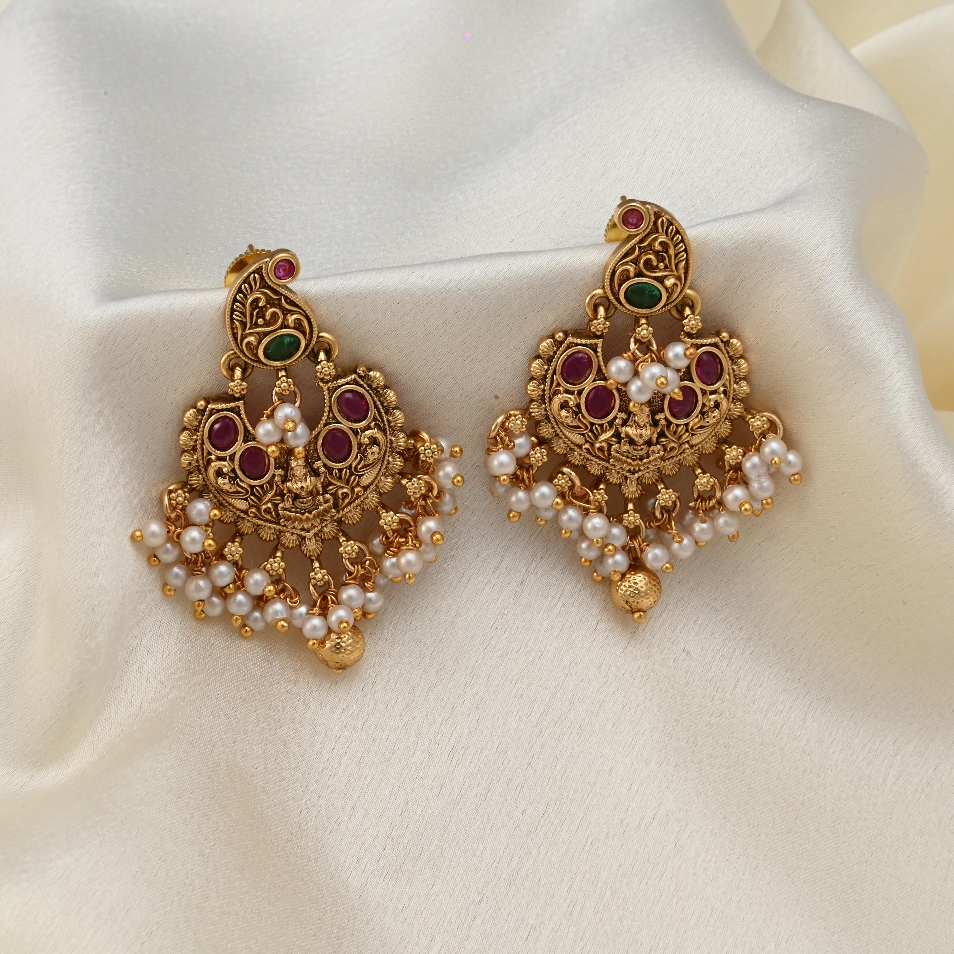 Avya Temple Earrings