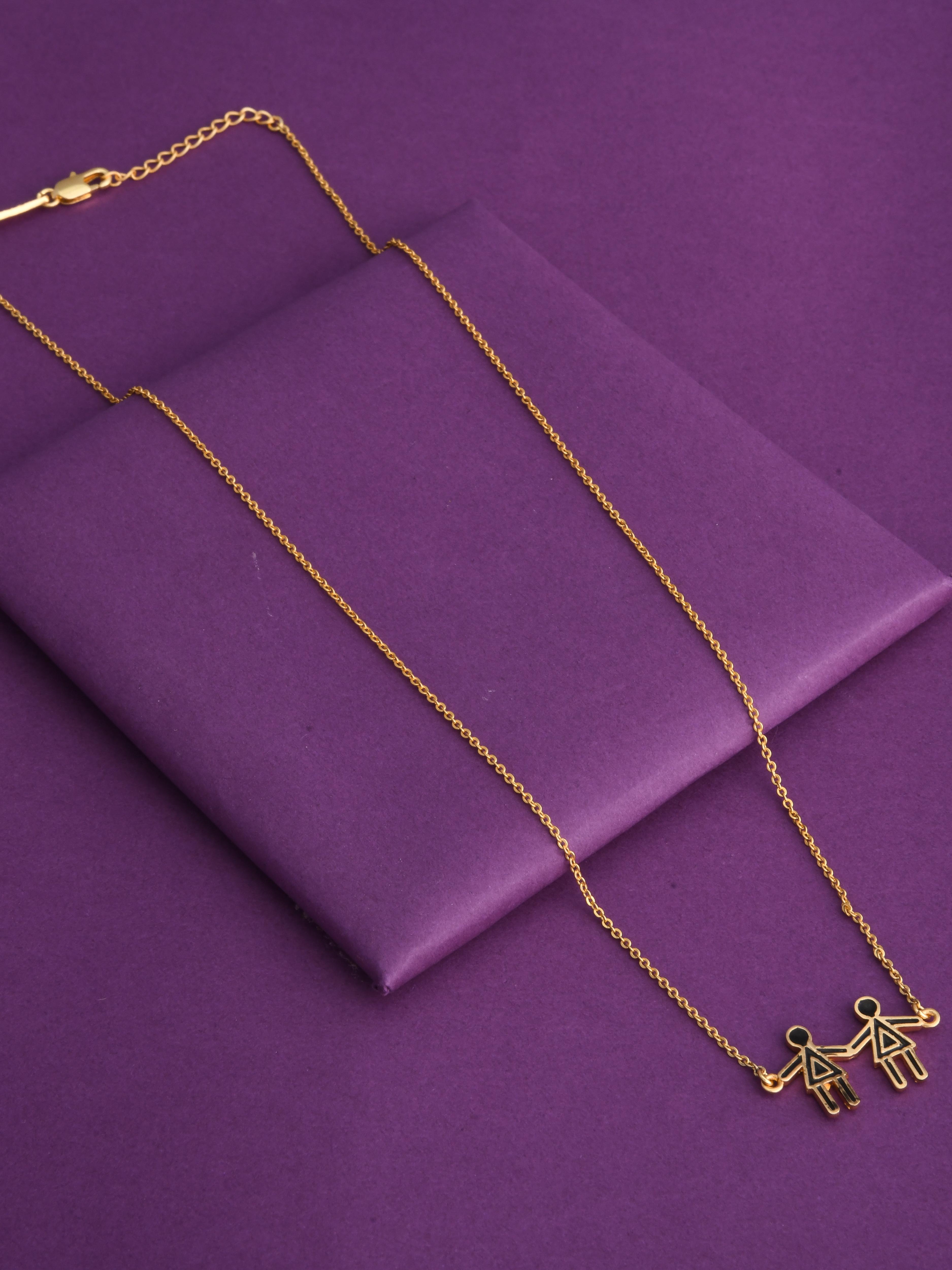 Girl Shape Pendant Necklace