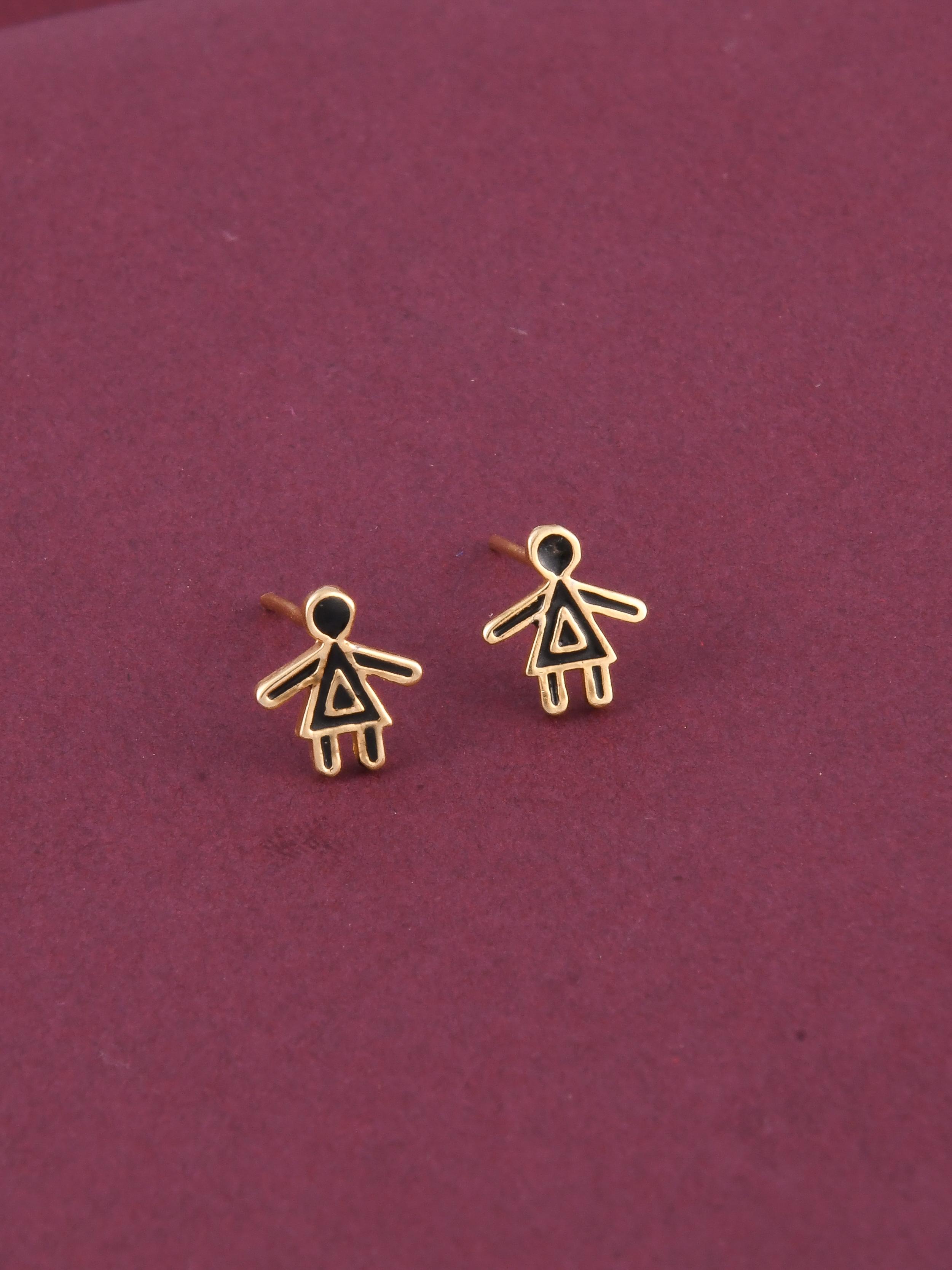 Girls shape Earrings