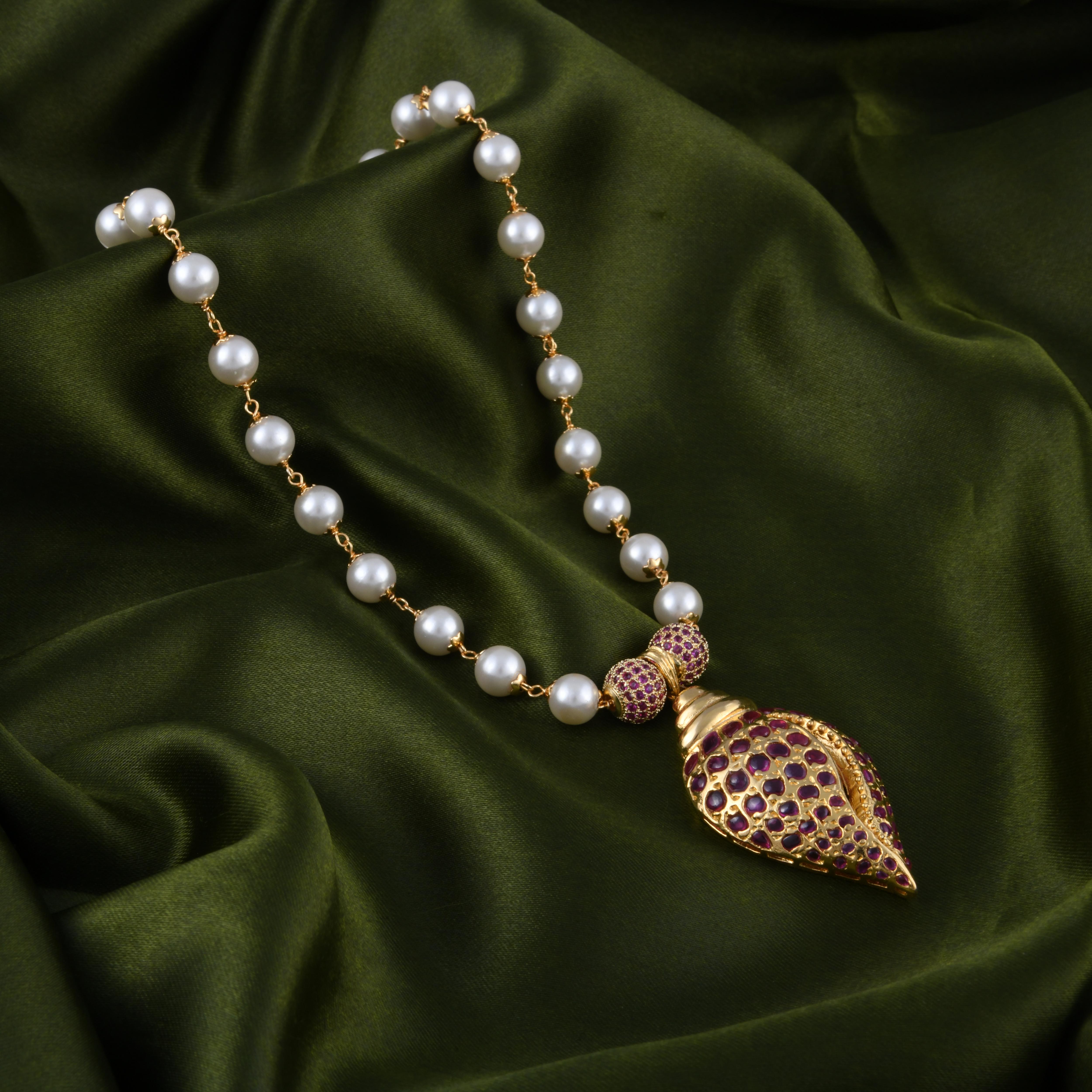 Shankha Necklace