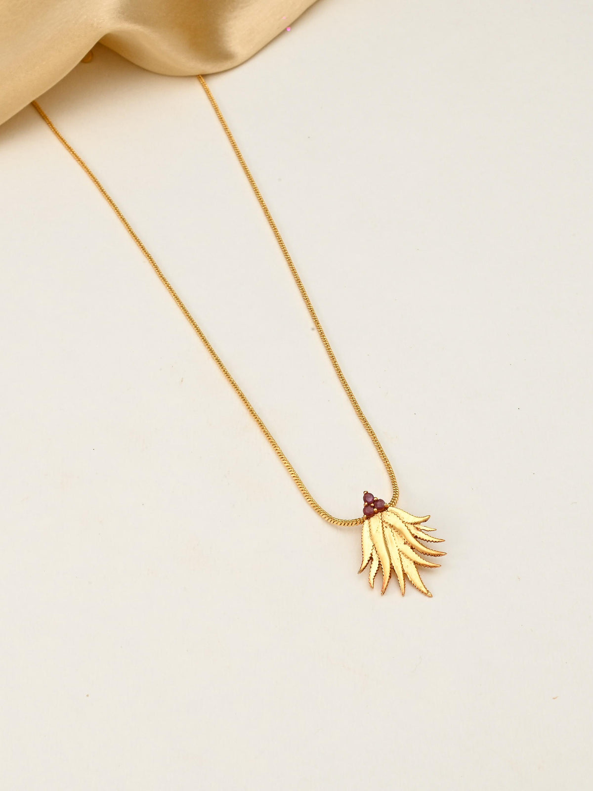 Aloe Vera Pendant Necklace