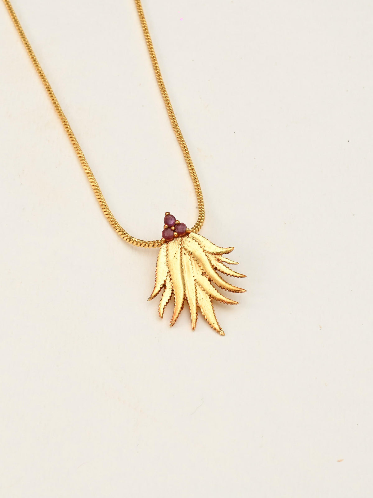 Aloe Vera Pendant Necklace