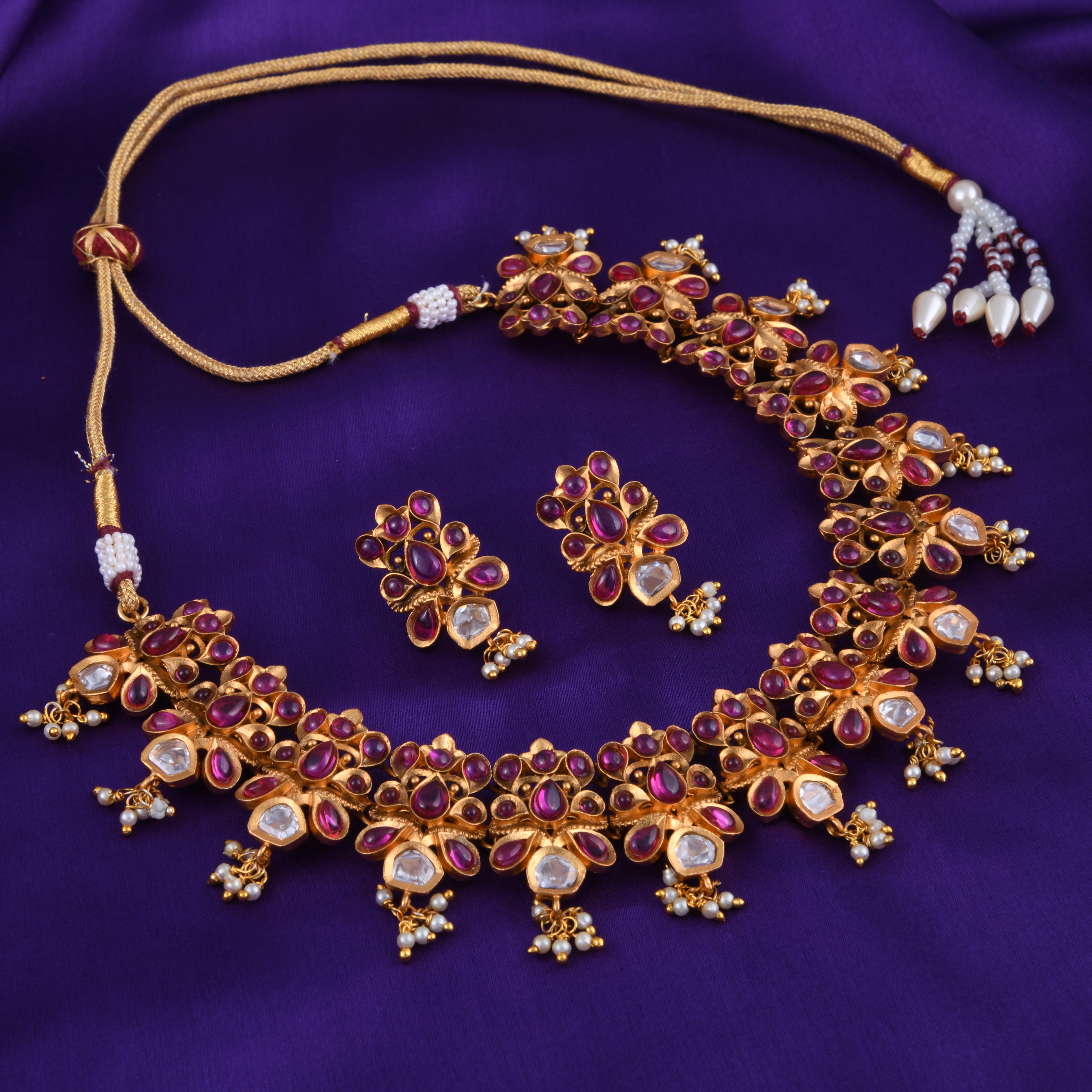 Dyuti Temple Choker Necklace