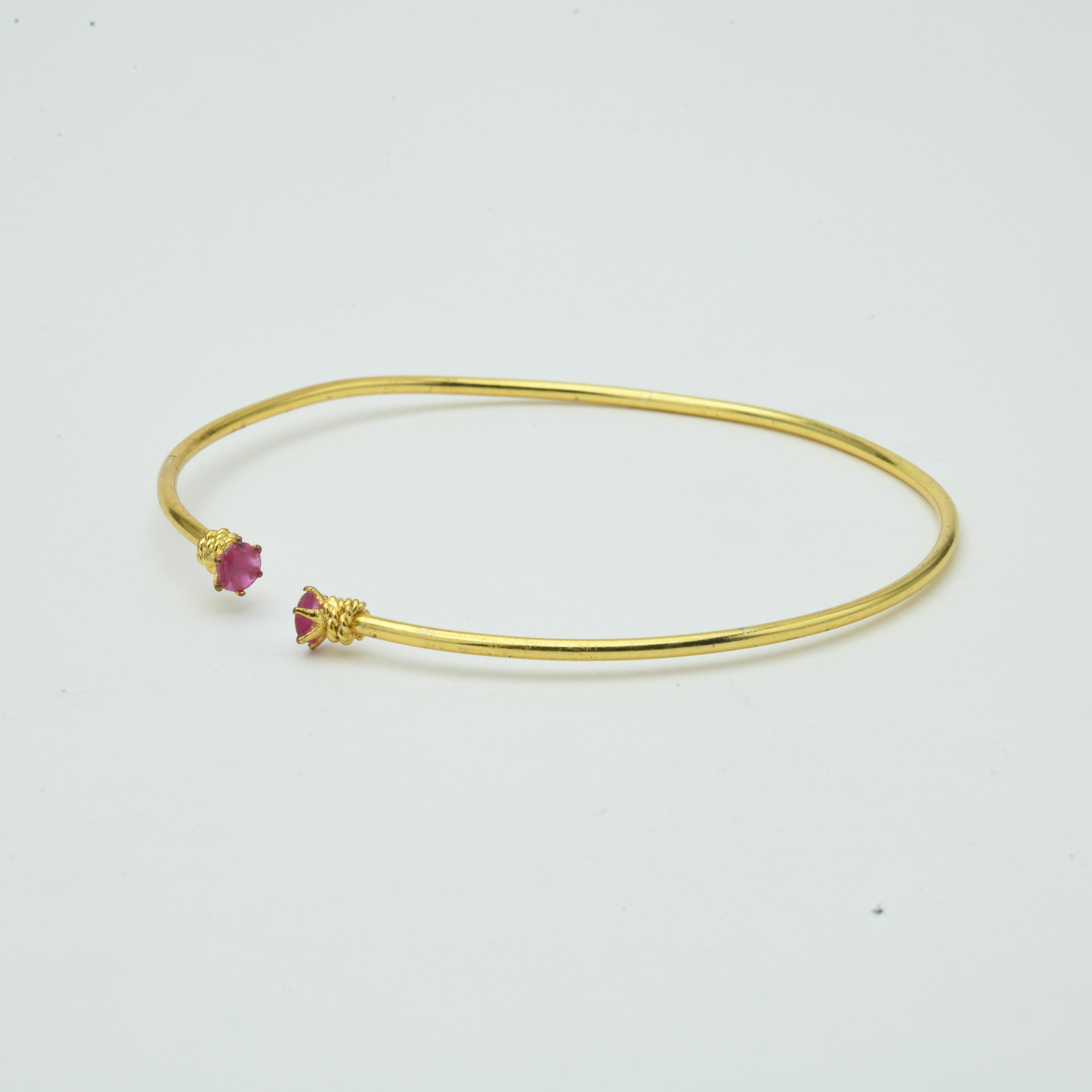 The Stone Armlet - Gold Polish