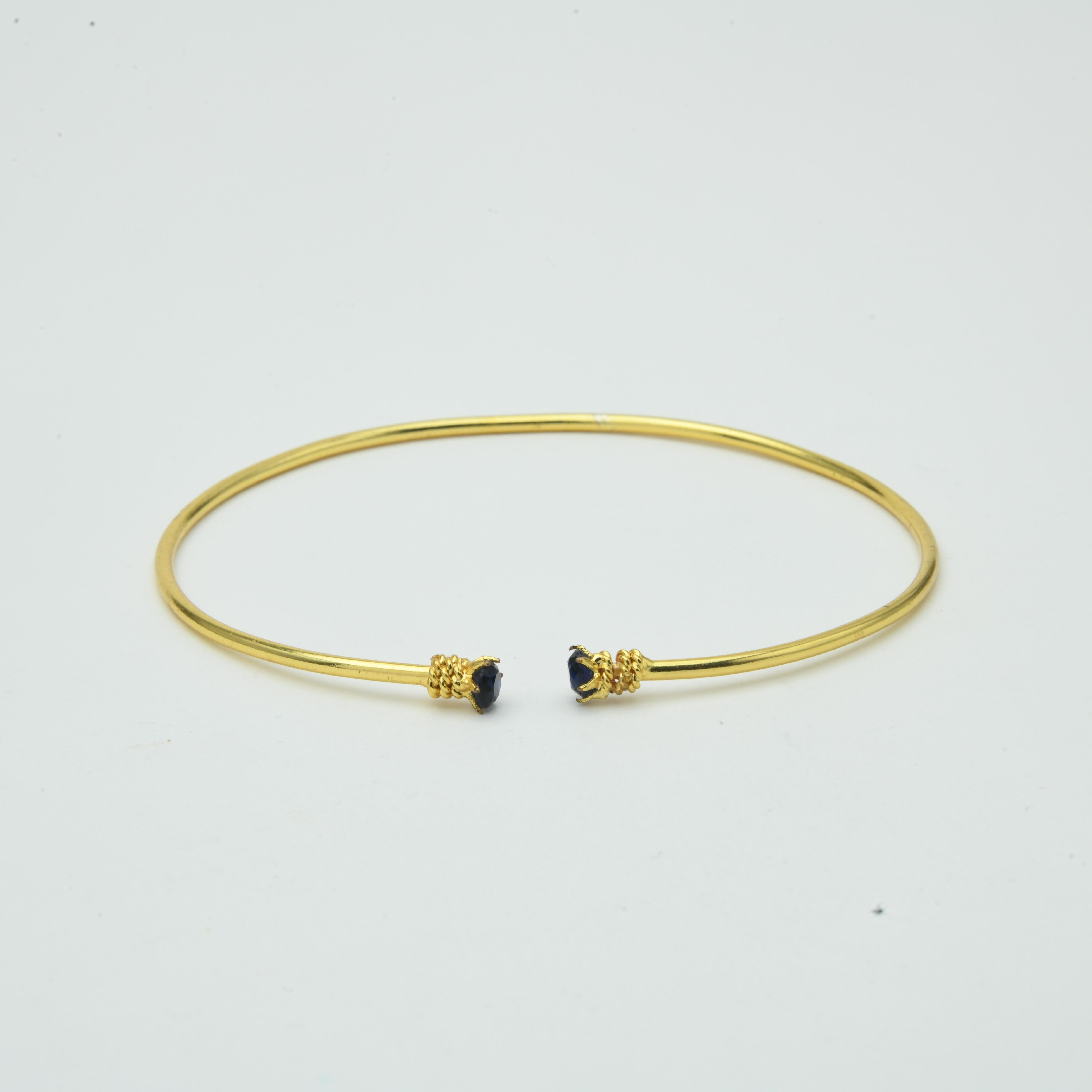 The Stone Armlet - Gold Polish