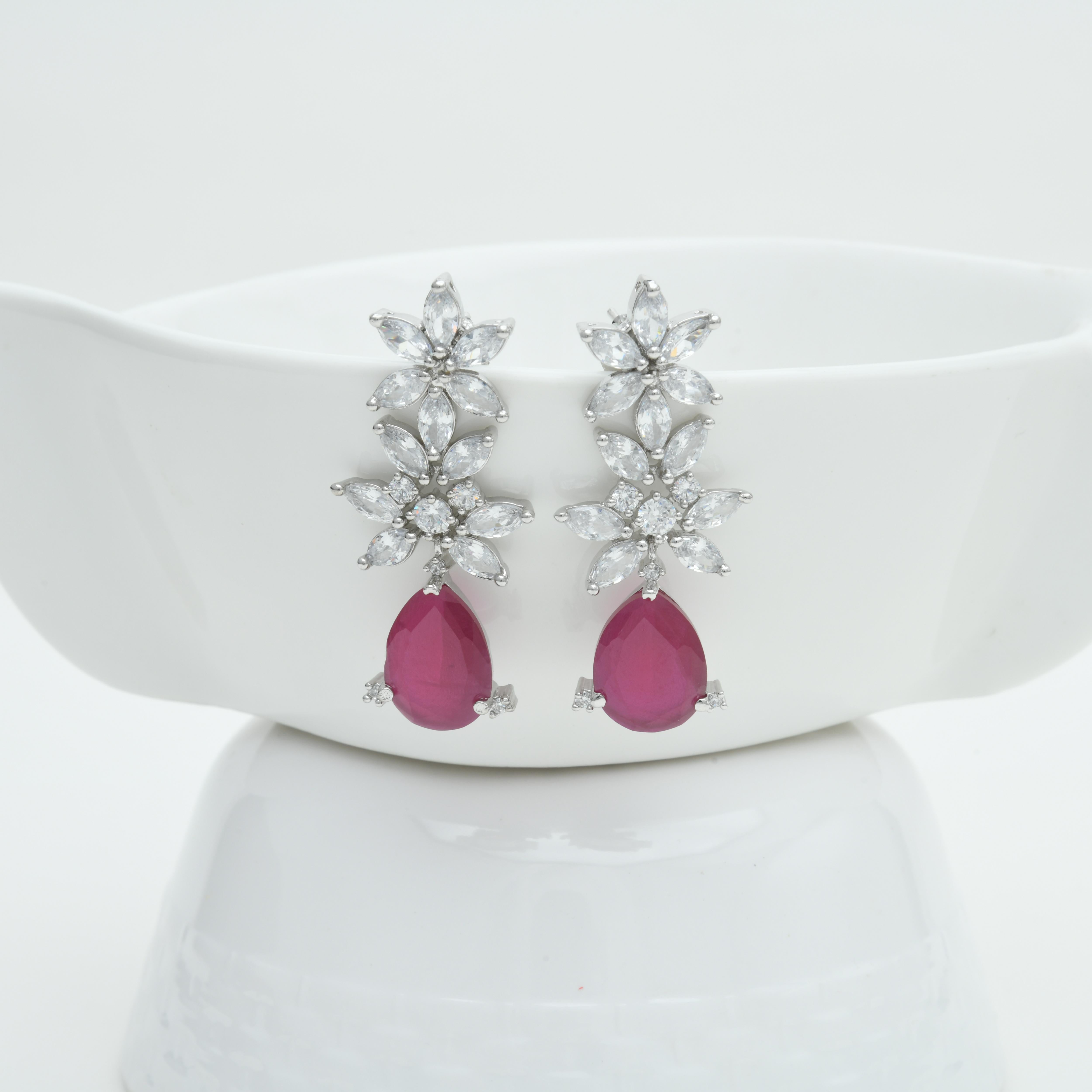 Srushti CZ Earrings