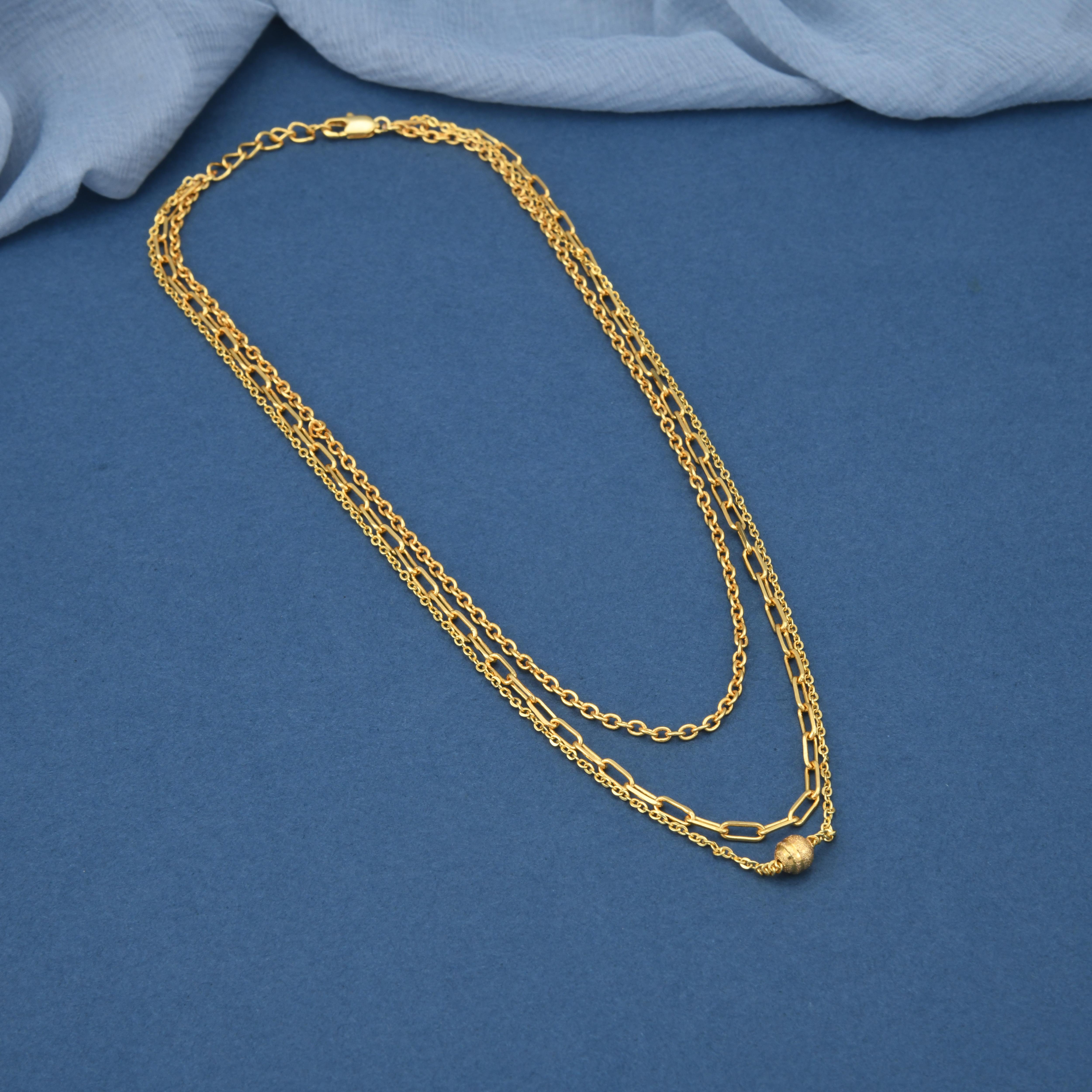 Multi Layered Chain Necklace