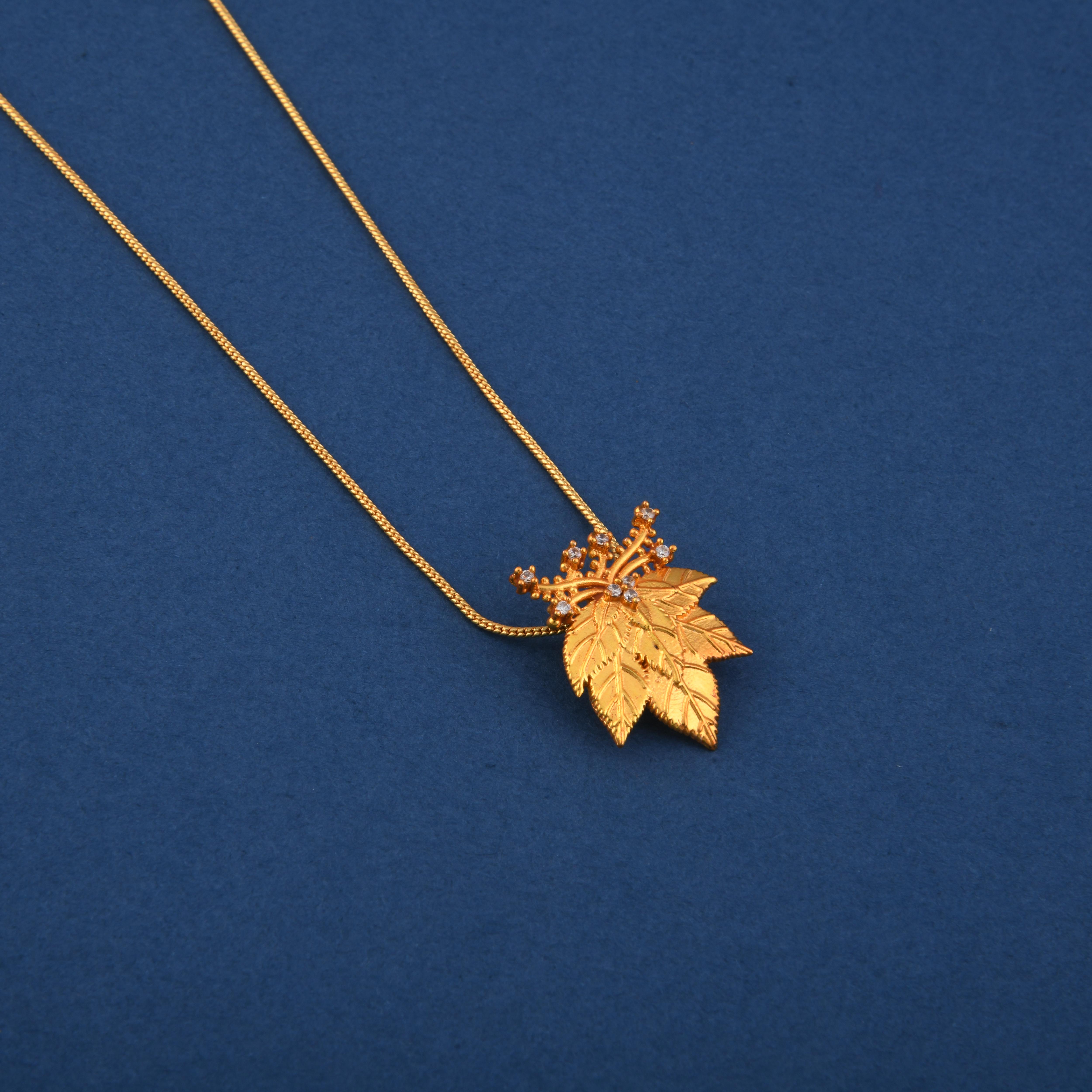 Tulsi Pendant Necklace