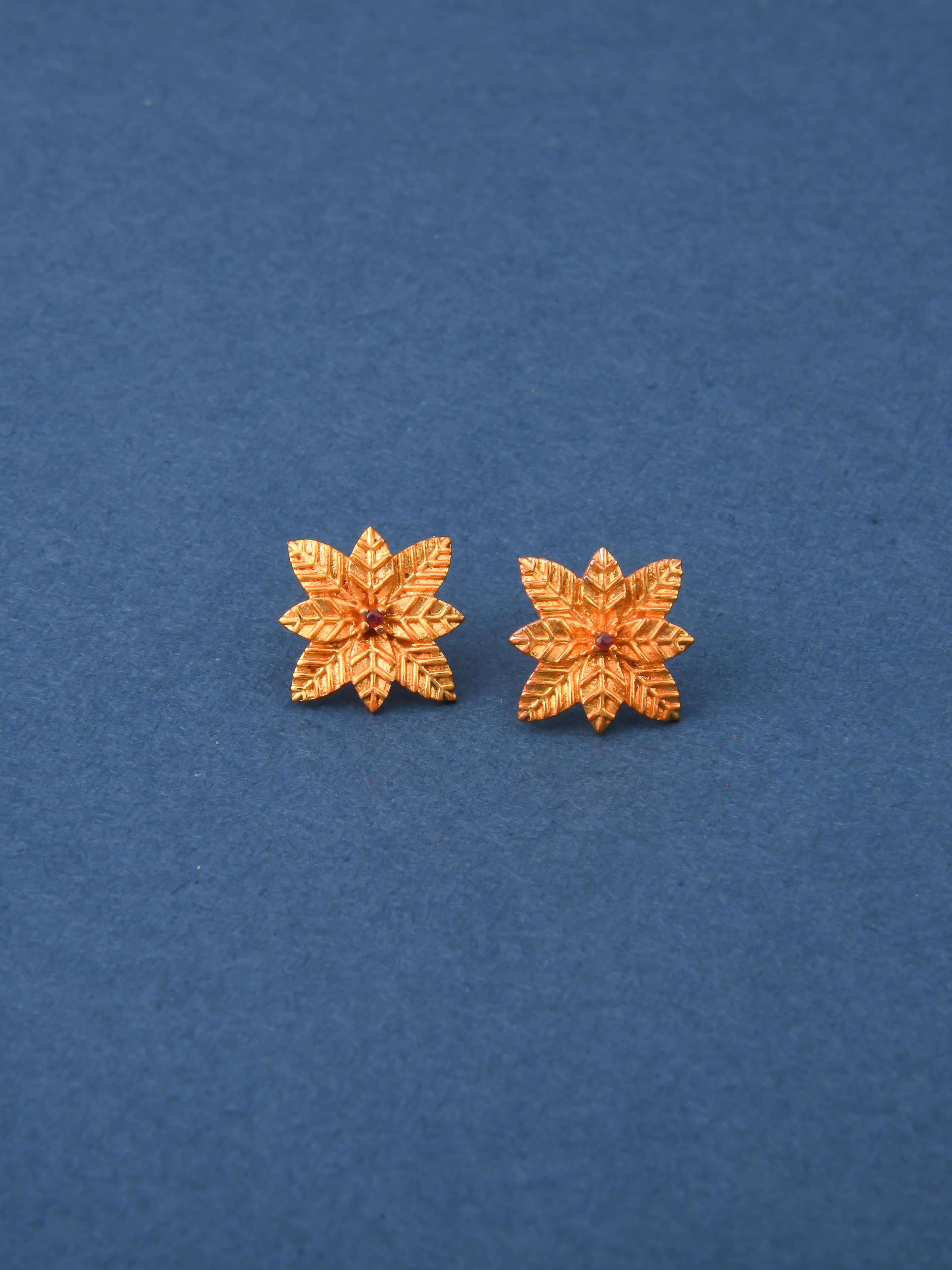 Mint Leaf Earrings
