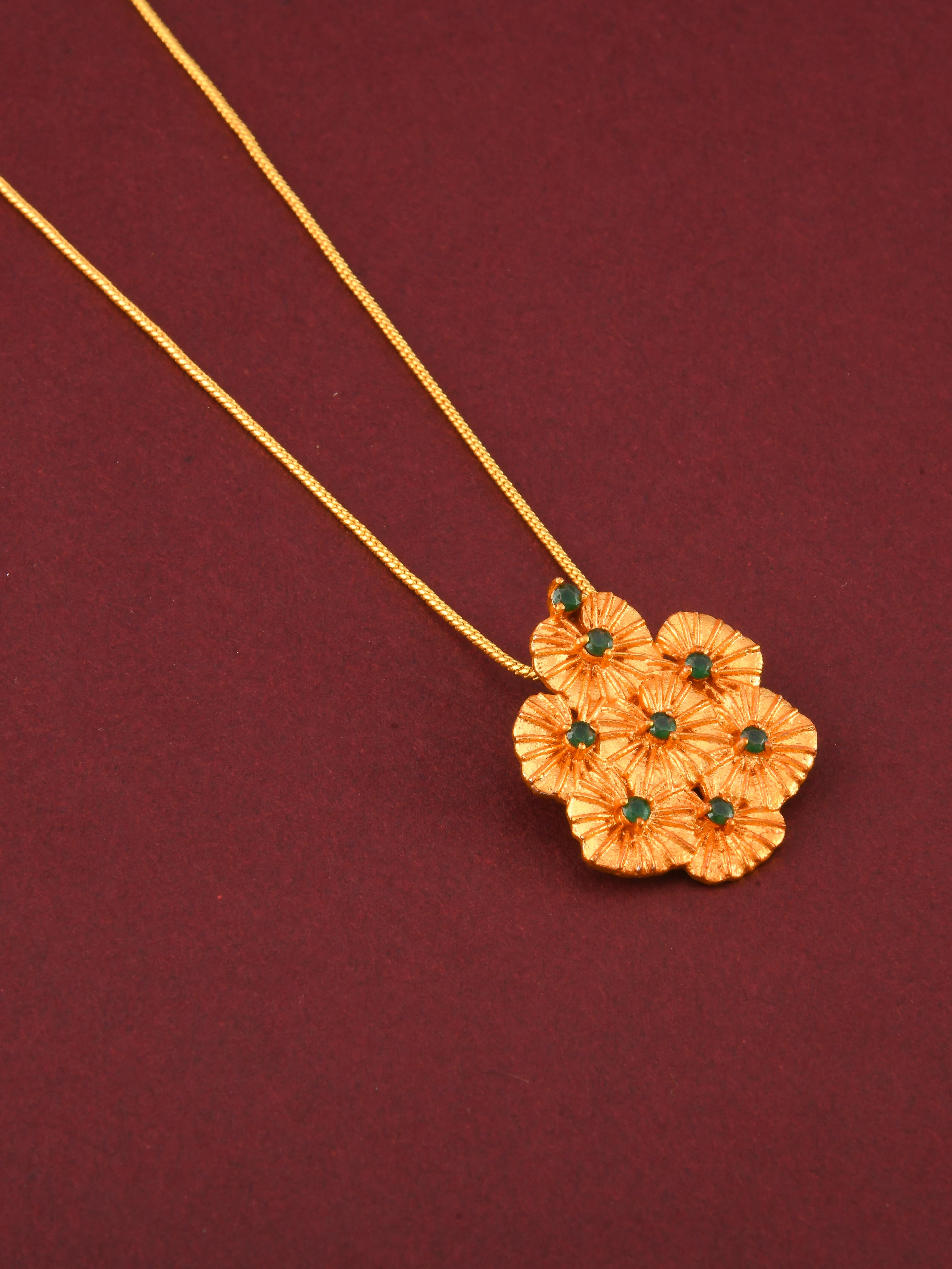 Brahmi Pendant Necklace