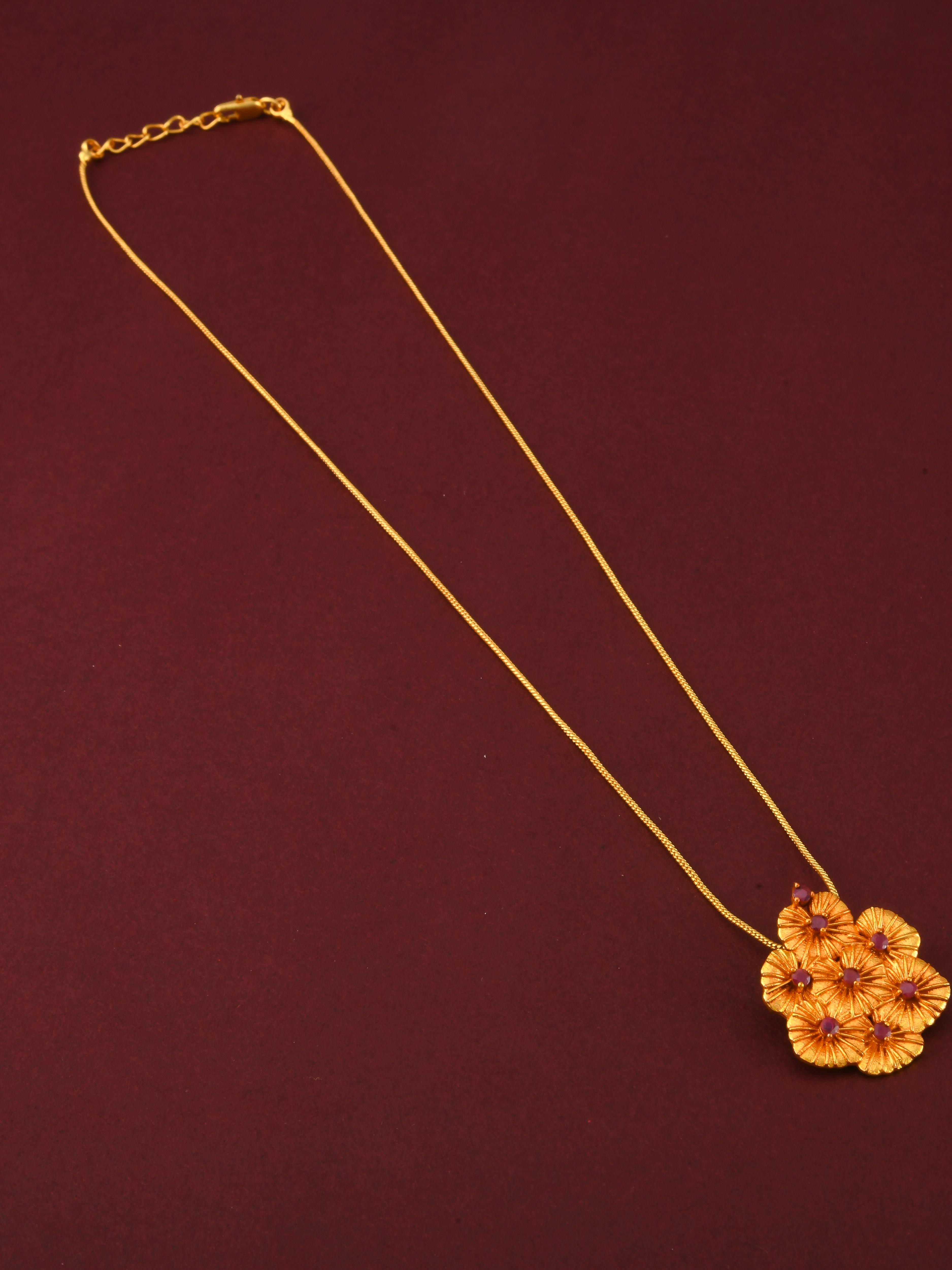 Brahmi Pendant Necklace