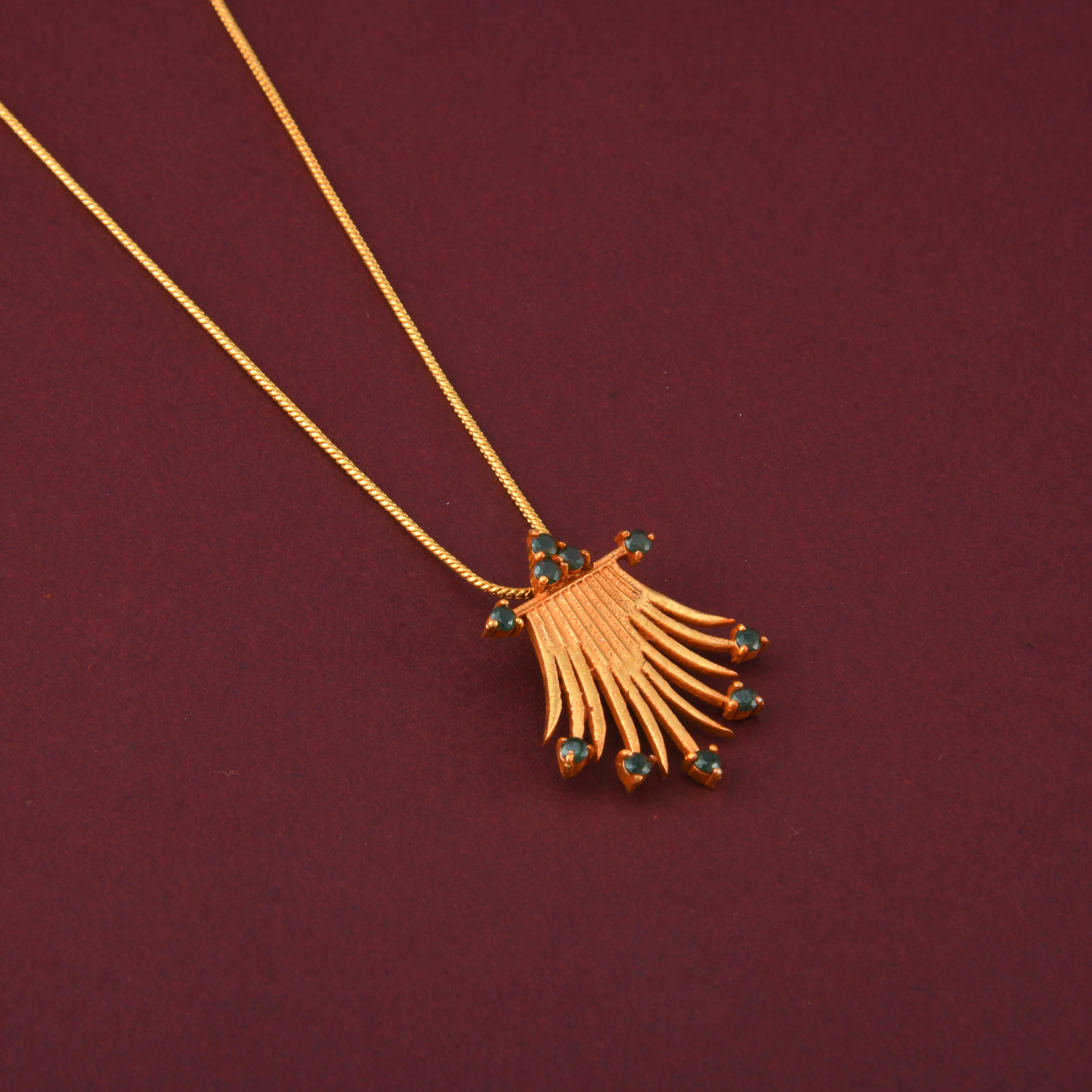 Lemongrass Pendant Necklace