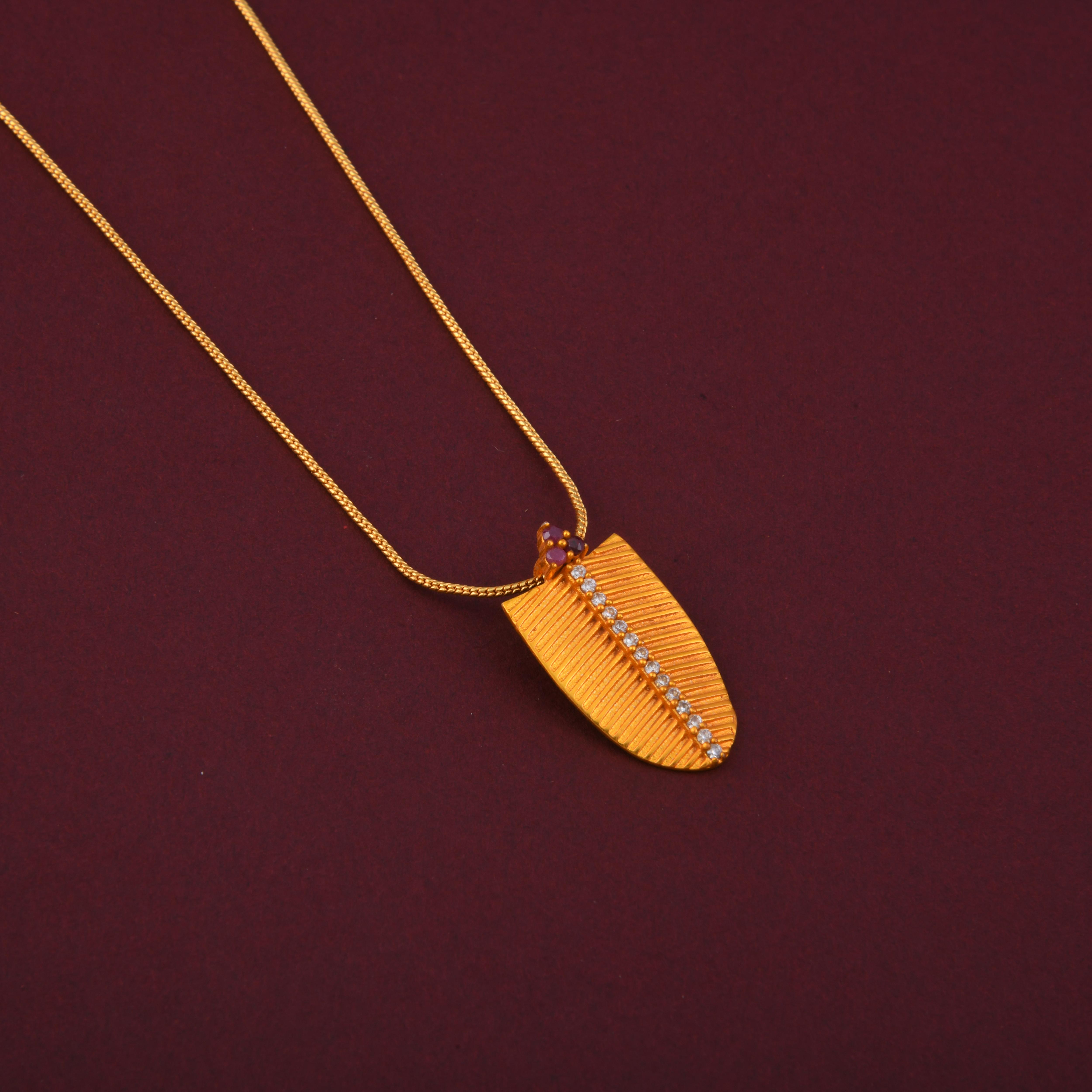 Banana Pendant Necklace