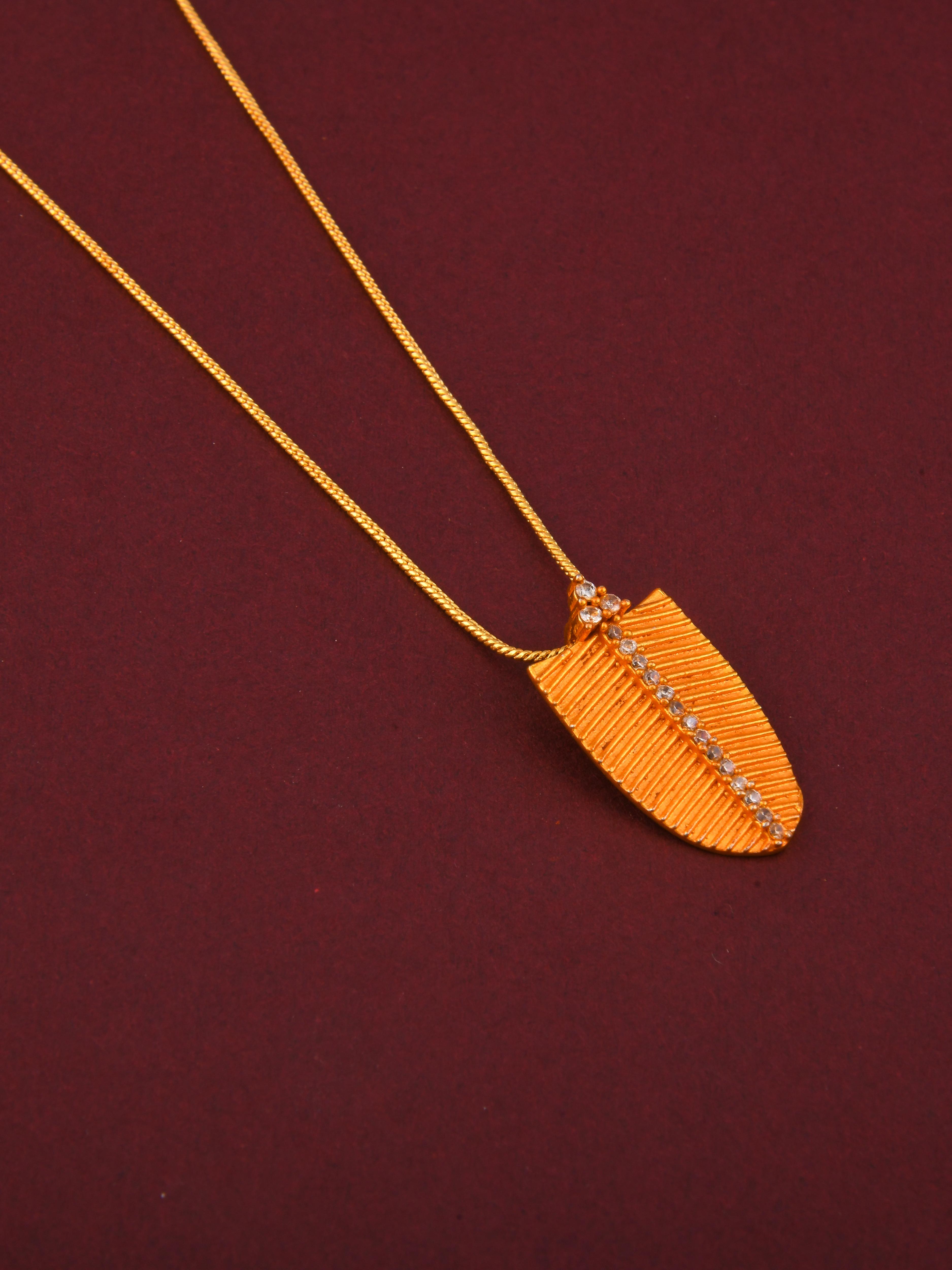 Banana Pendant Necklace