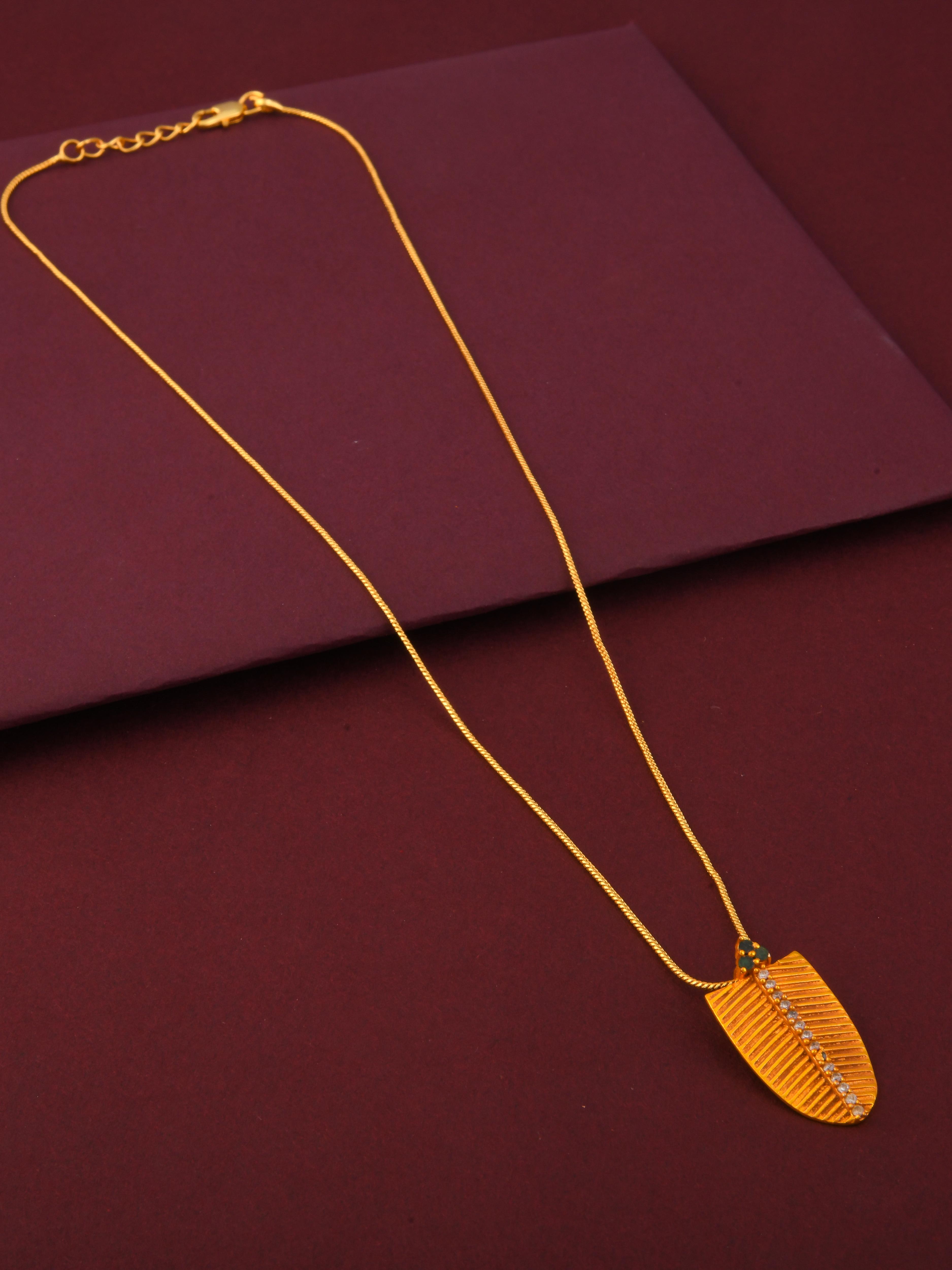 Banana Pendant Necklace