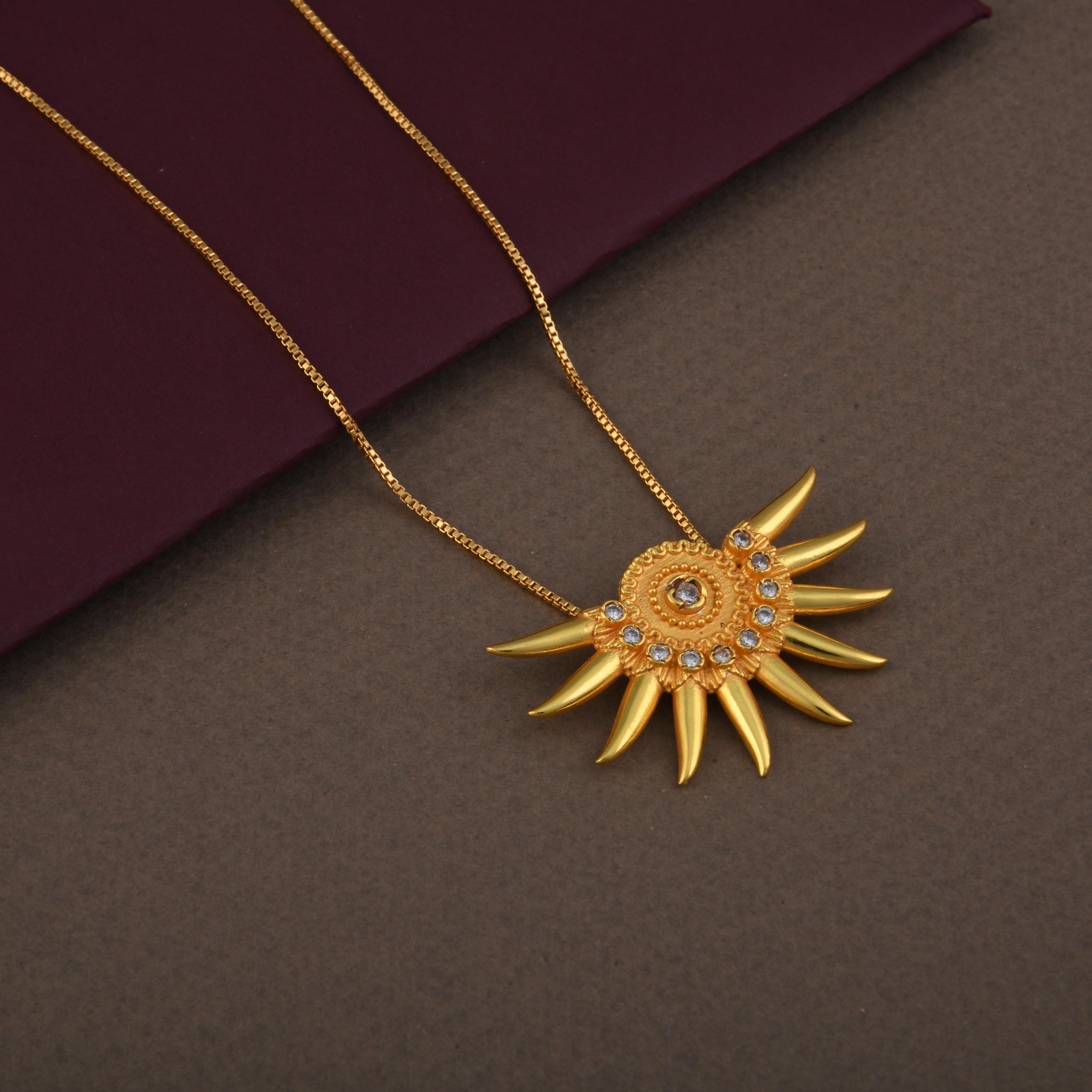 Surya Pendant Necklace