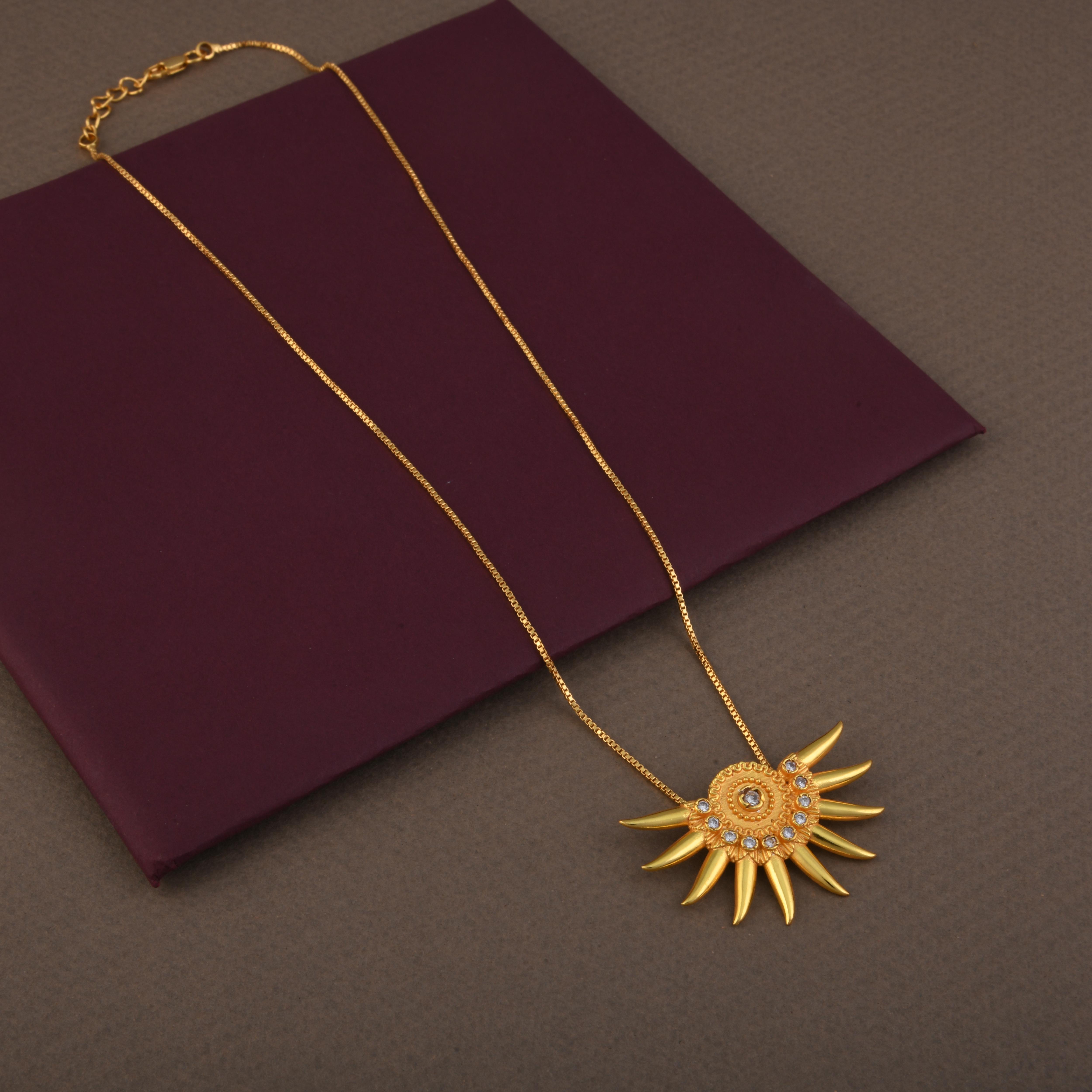 Surya Pendant Necklace