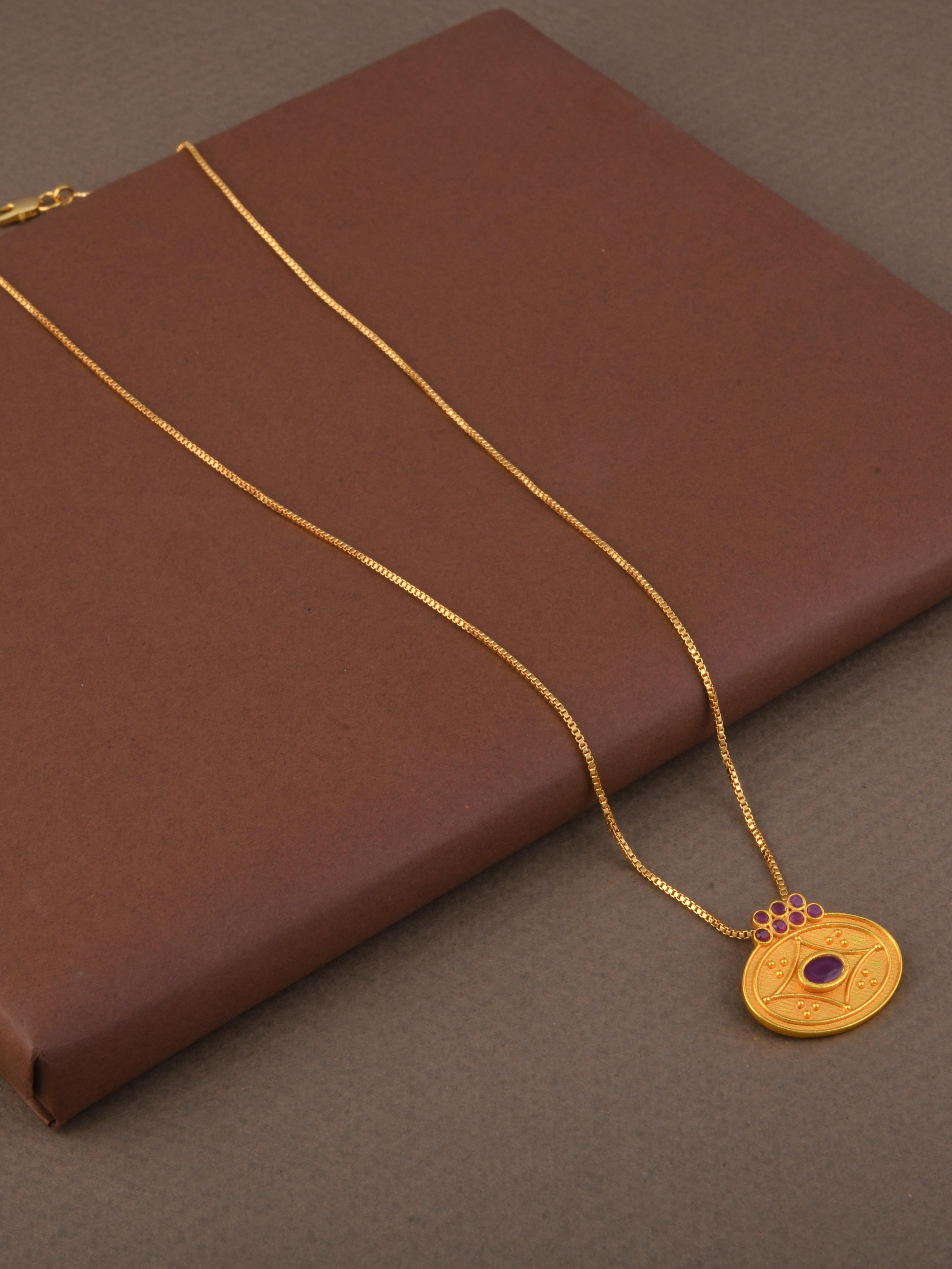 Kuncham Pendant Necklace