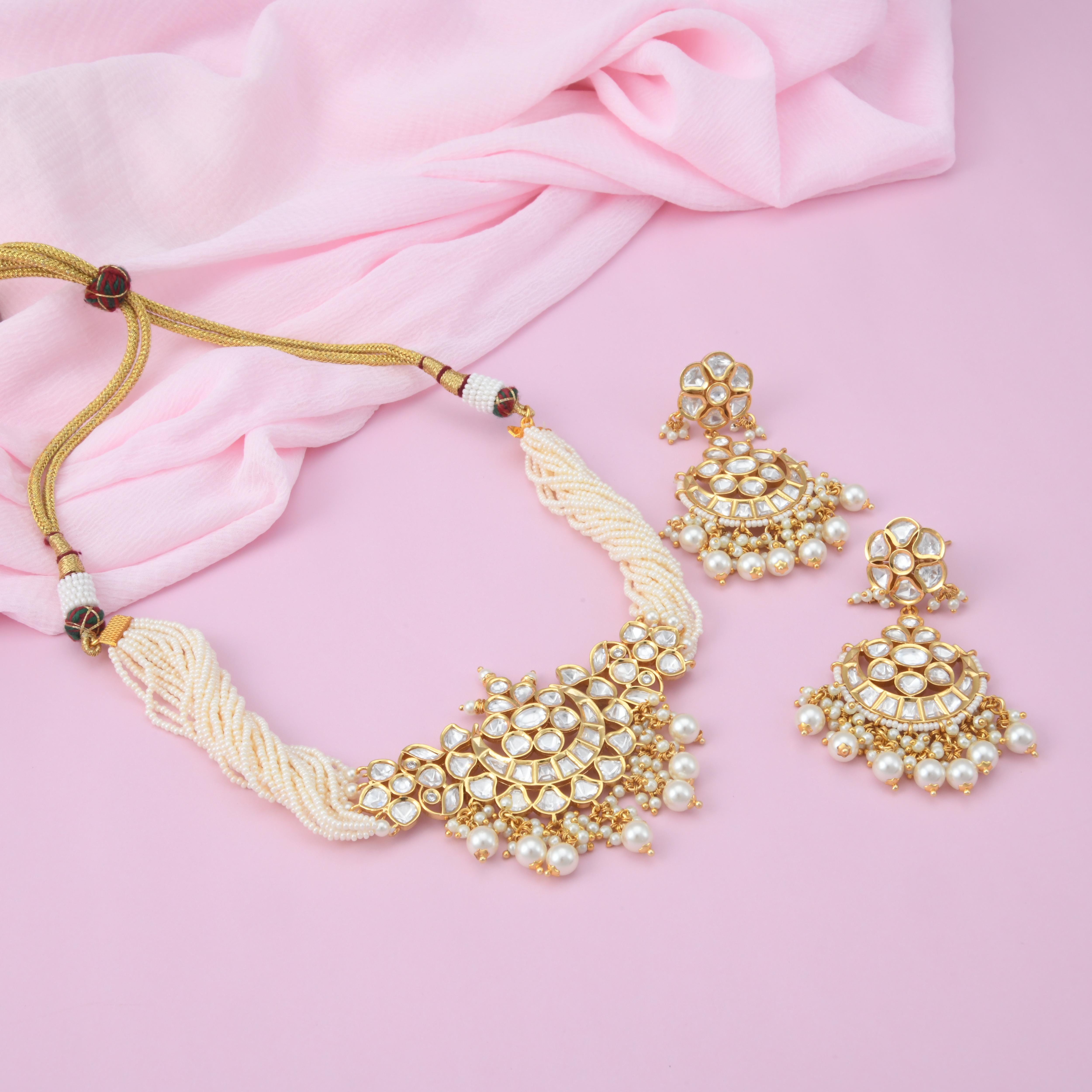 Darshita Kundan Choker Necklace