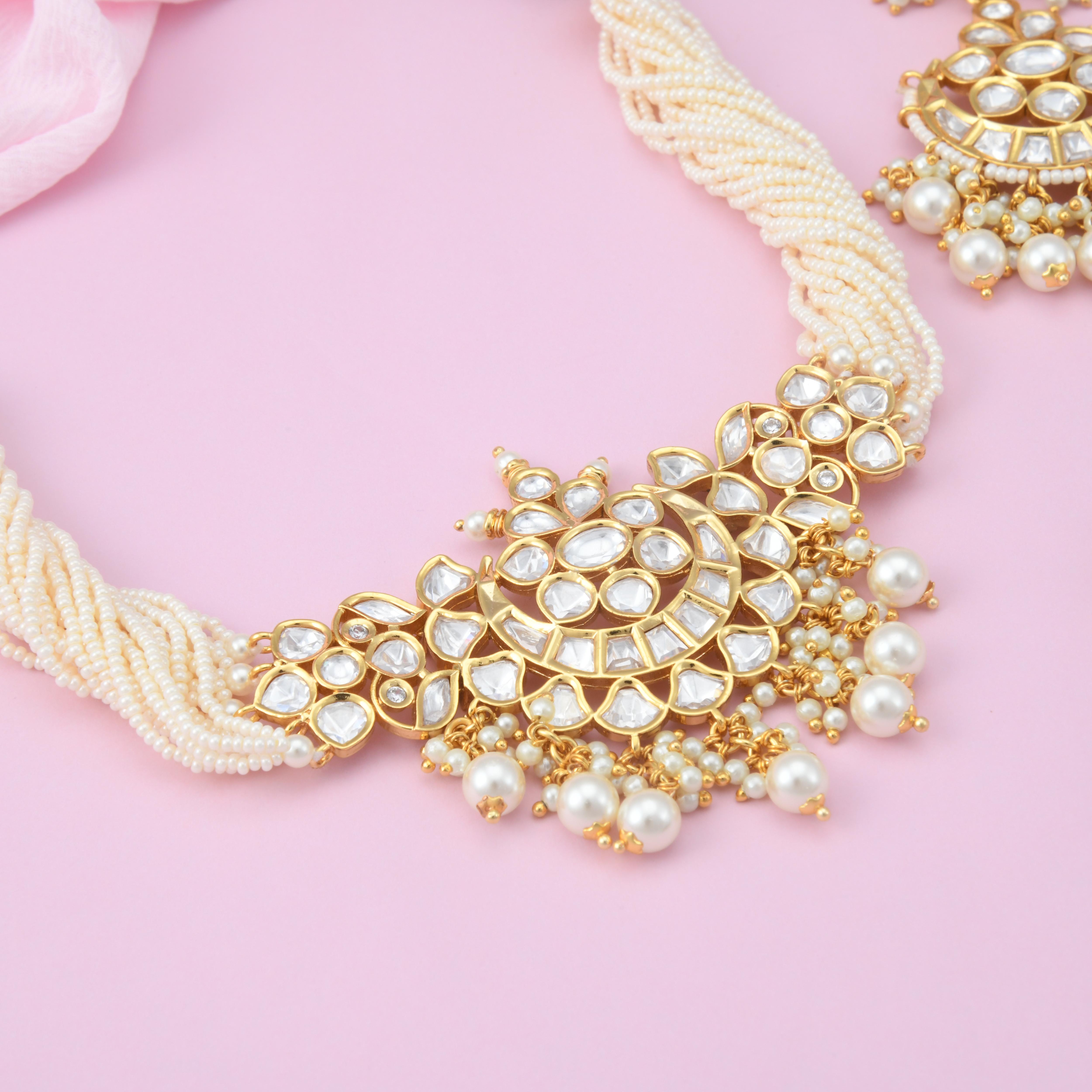 Darshita Kundan Choker Necklace