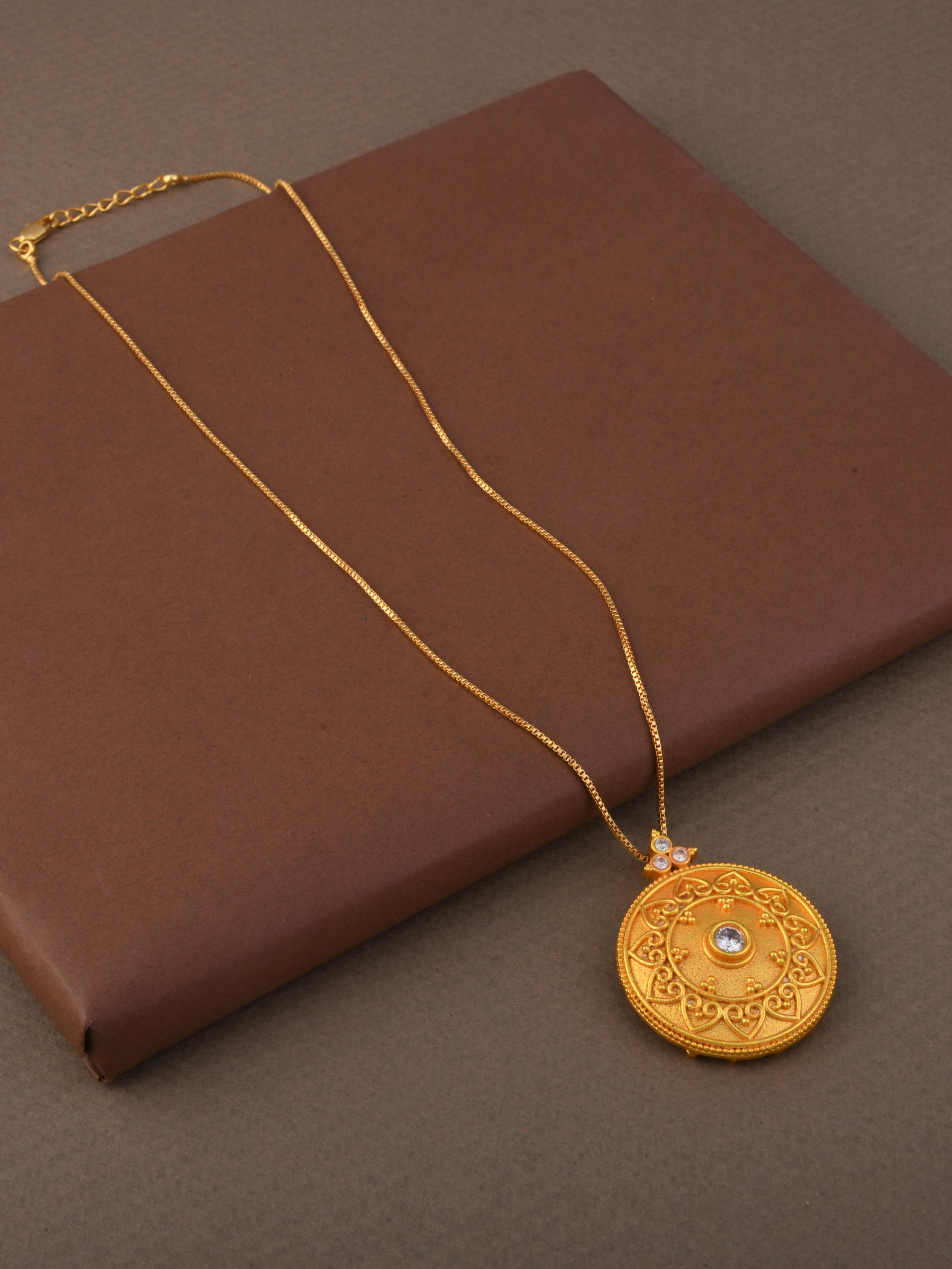 Mandalam Pendant Necklace