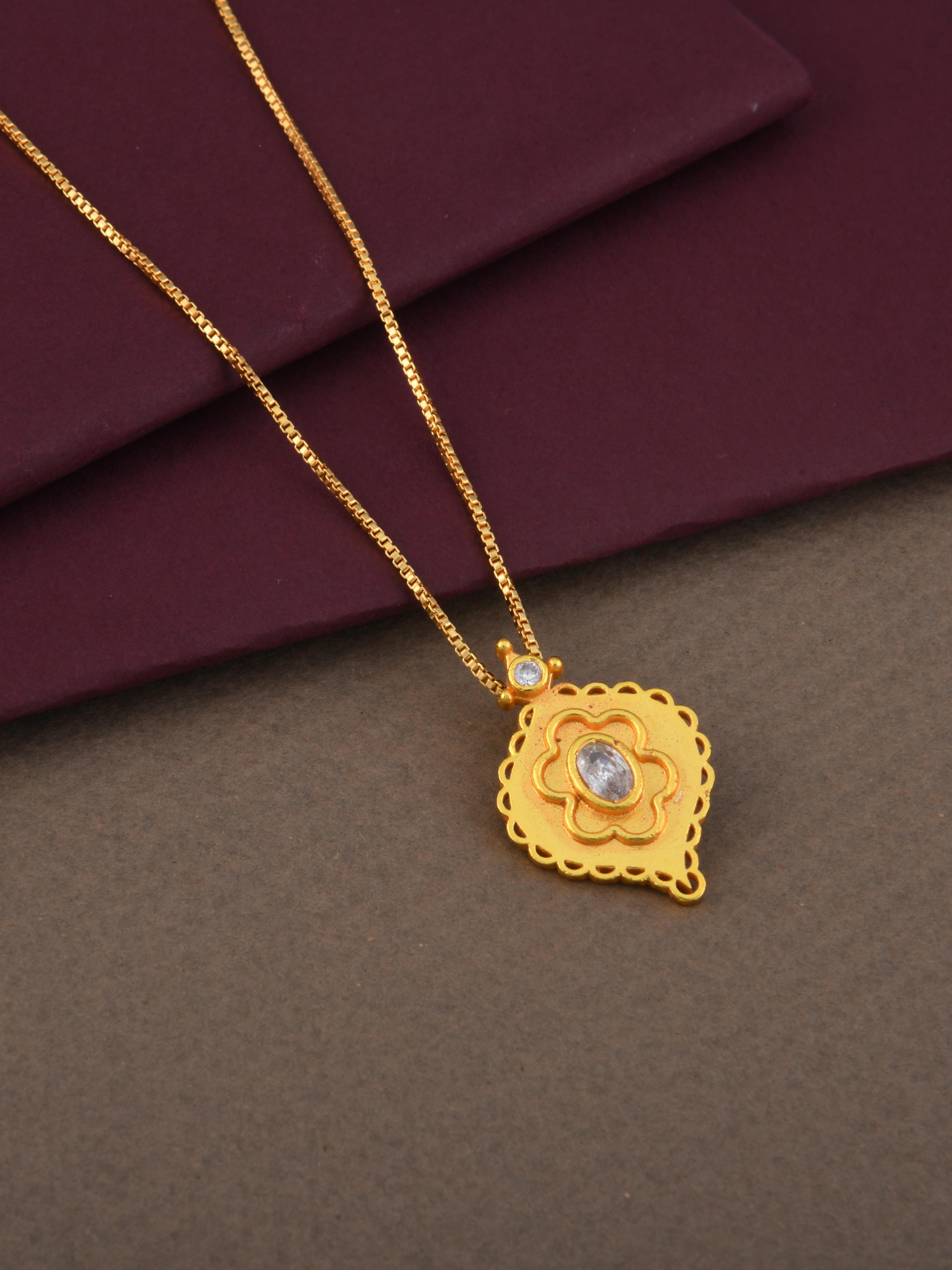 Pushpam Pendant Necklace