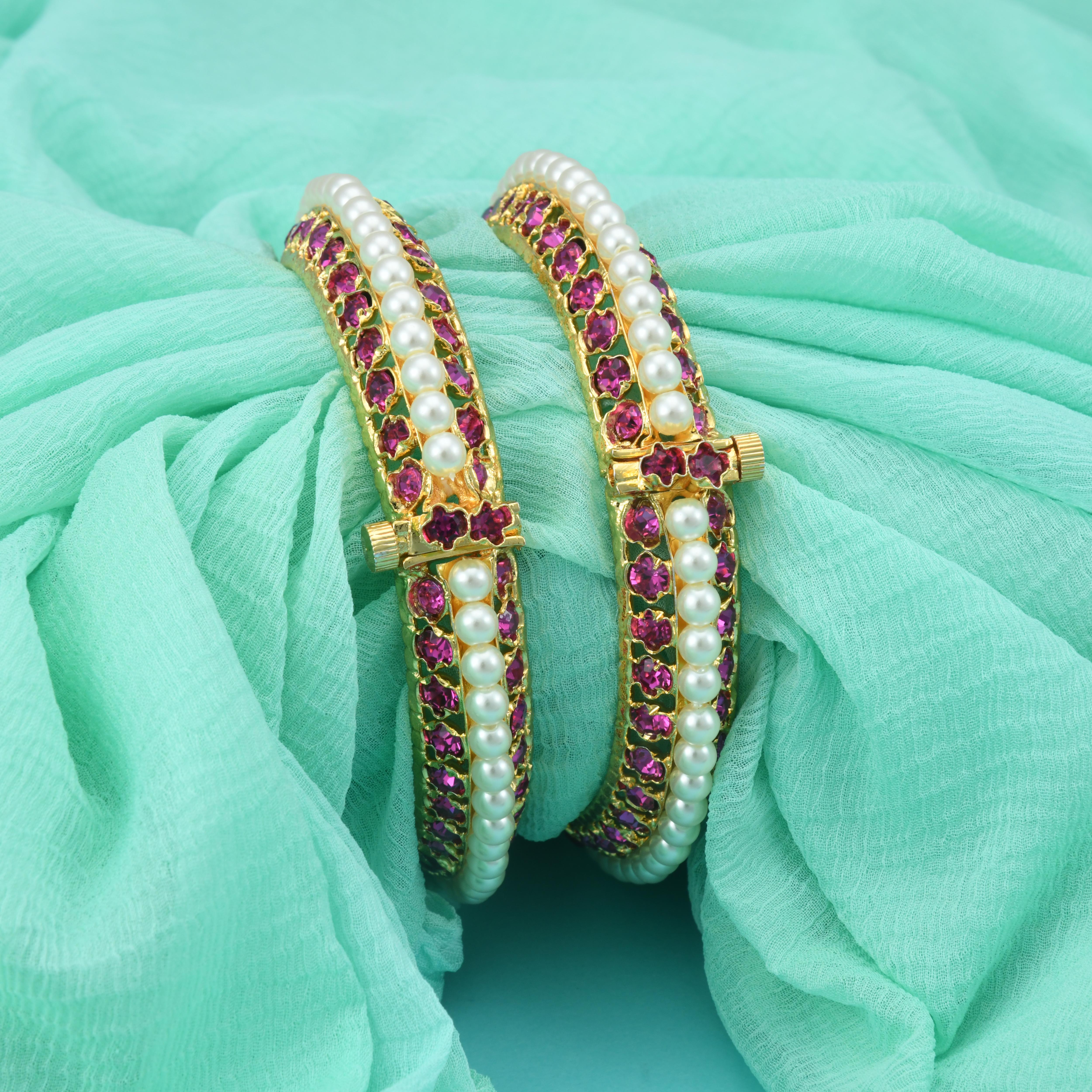 Paridhi Pearls Bangles