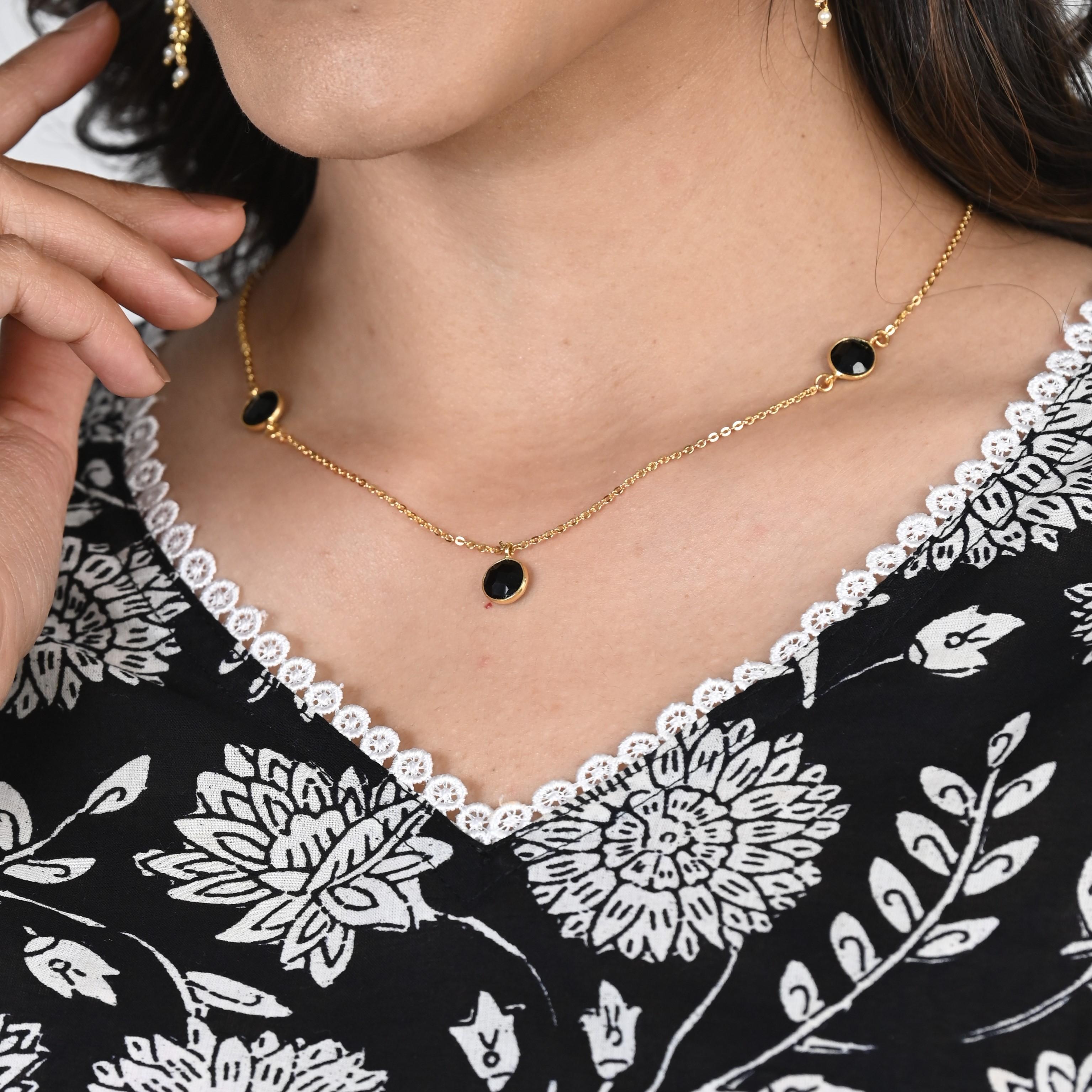 Sienna Gemstone Necklace