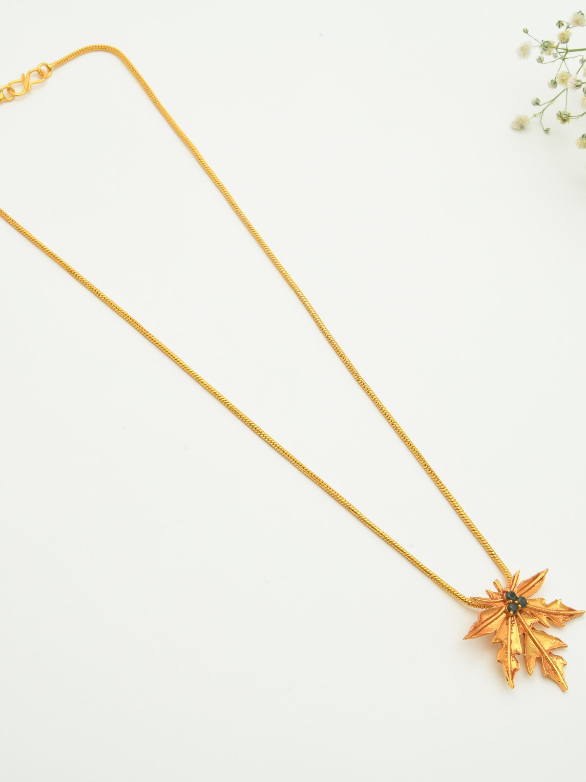 Papaya Pendant Necklace