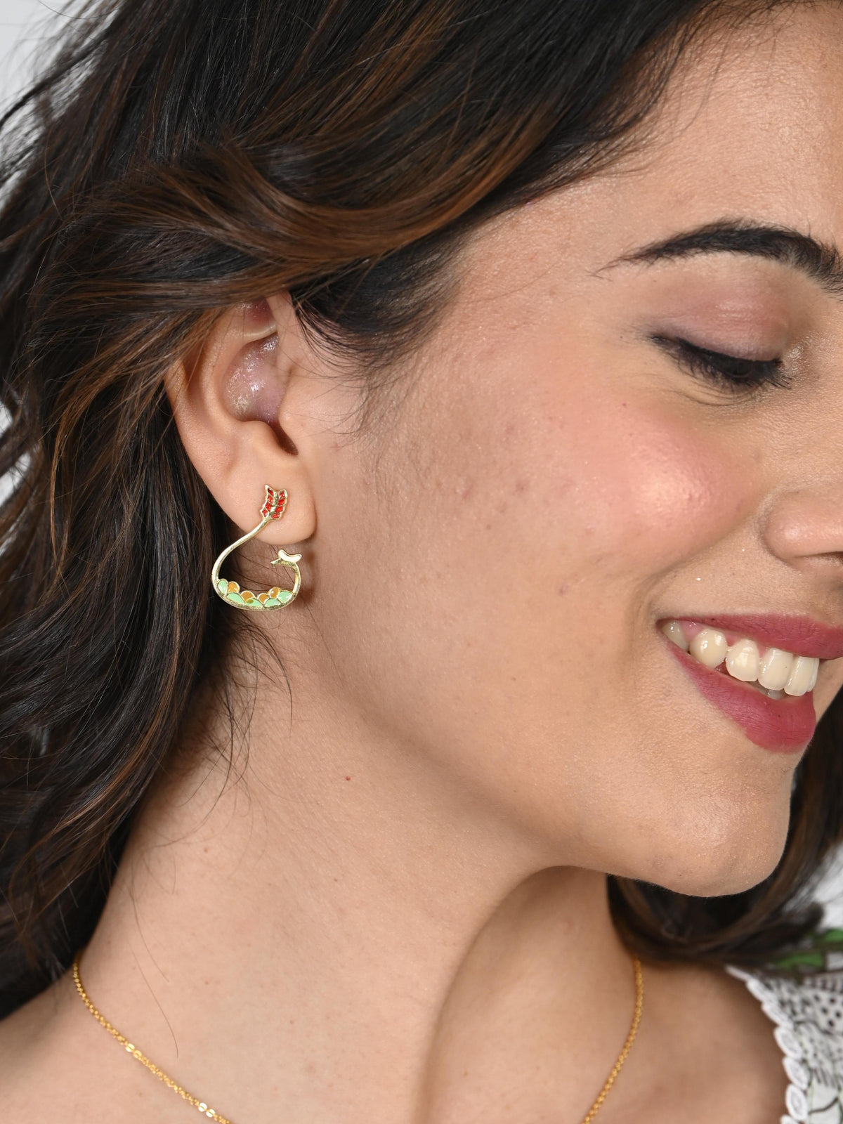 Cashew, Almond, Pista Spice Earrings