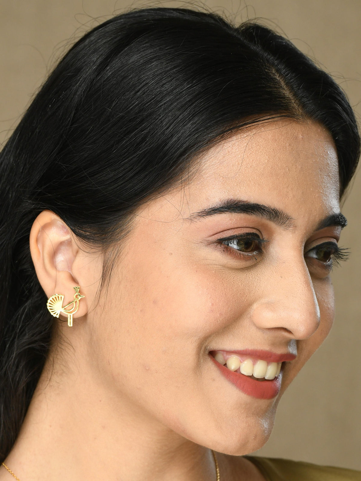 Peacock Warli Earrings