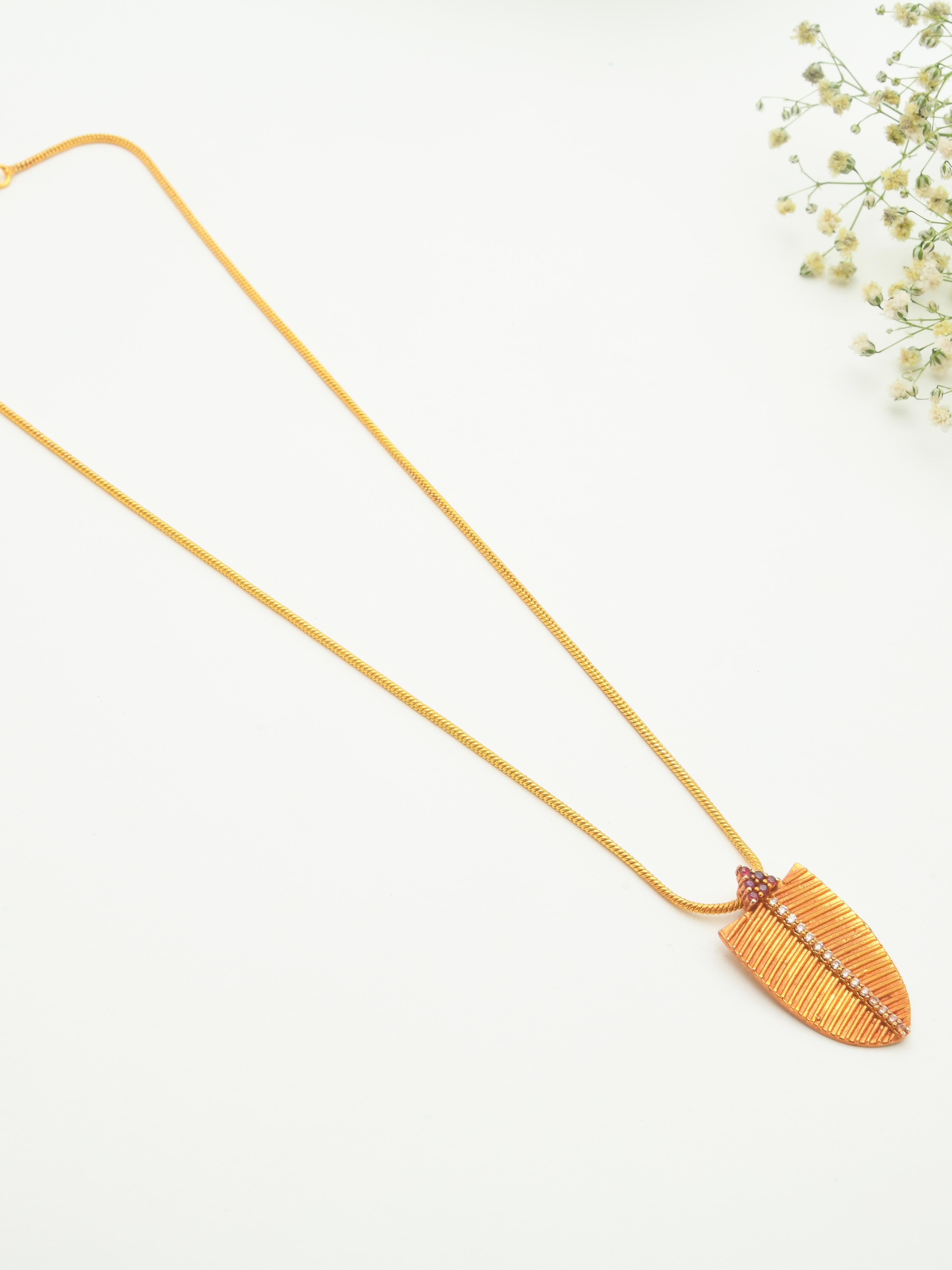 Banana Pendant Necklace