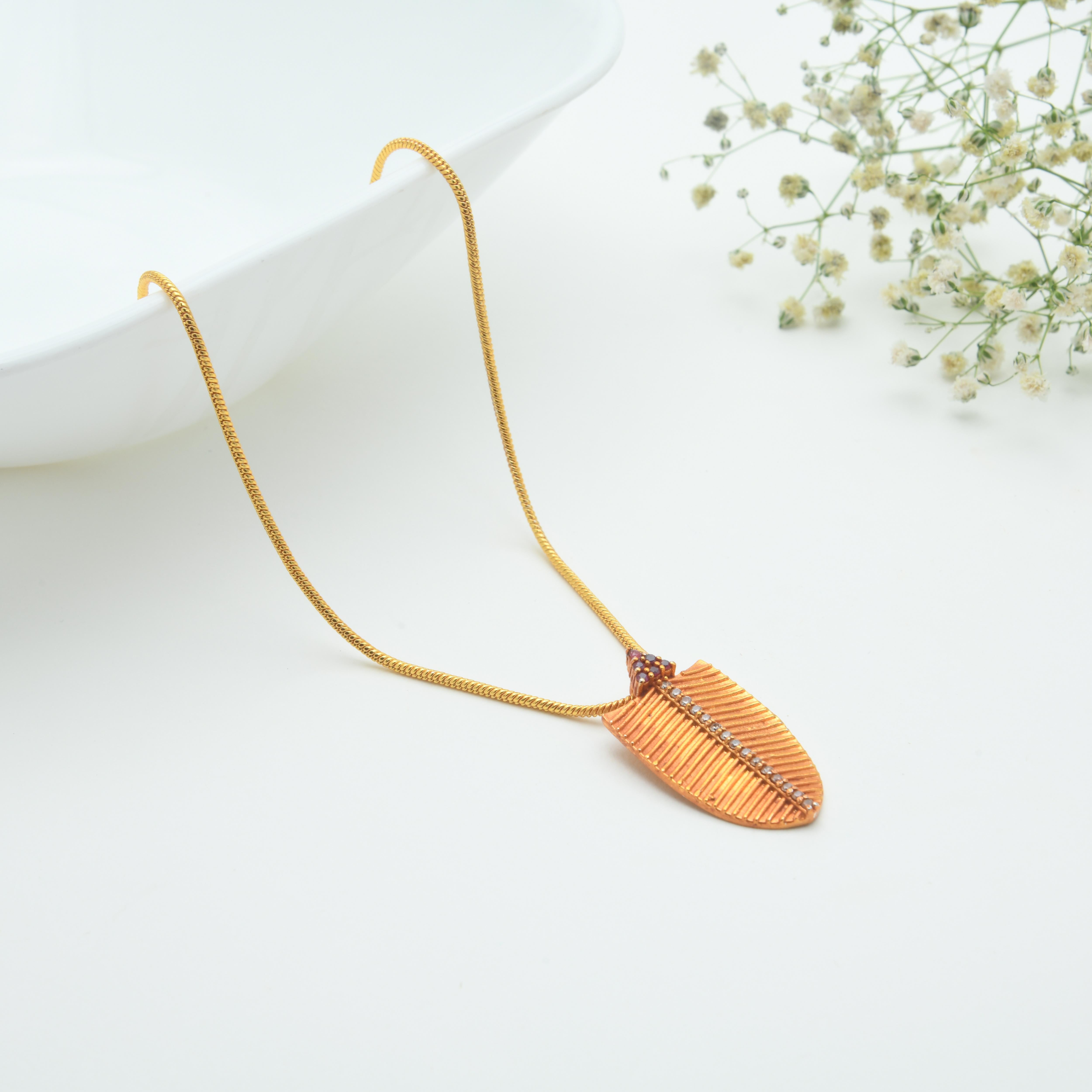 Banana Pendant Necklace