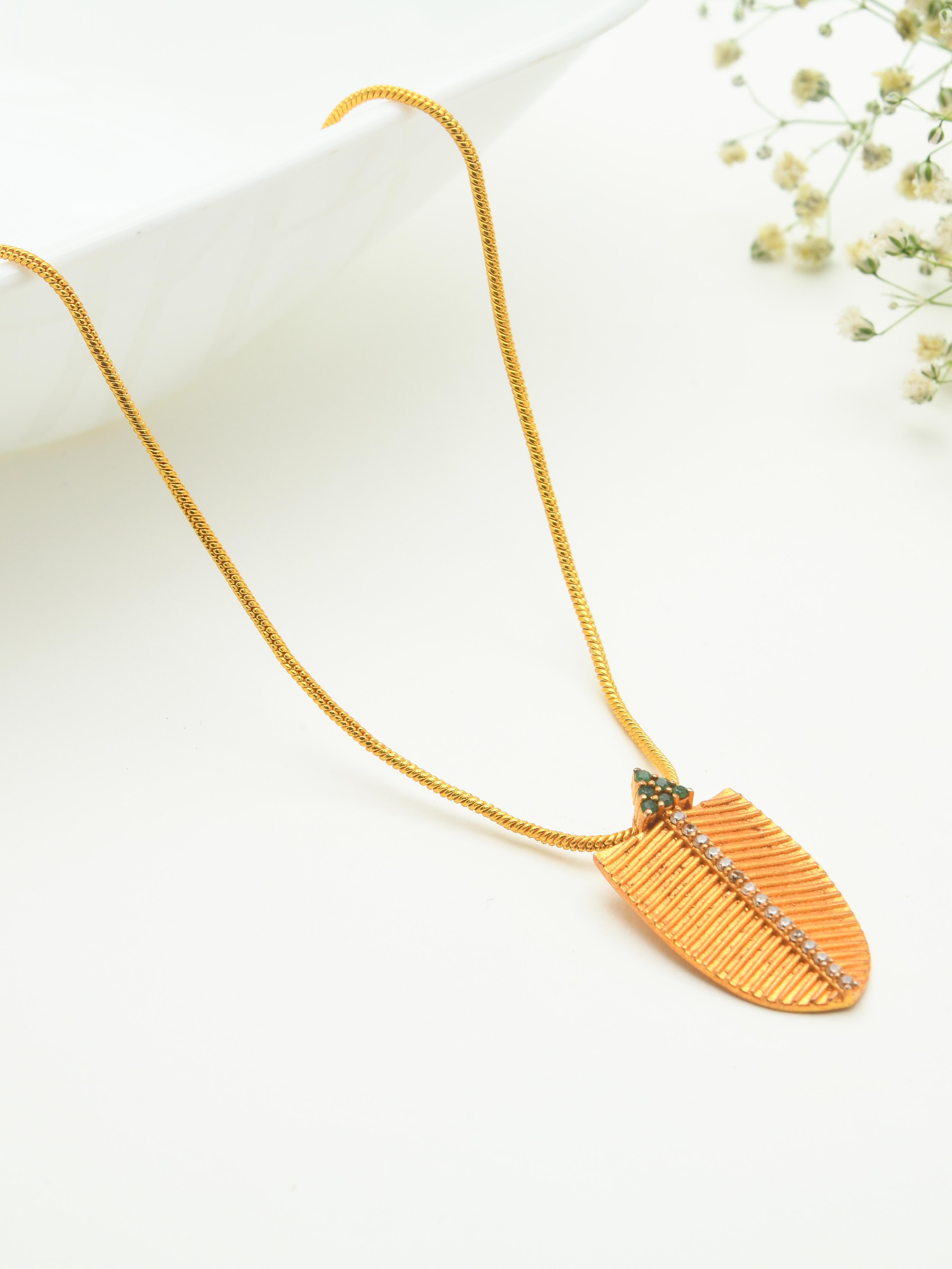 Banana Pendant Necklace