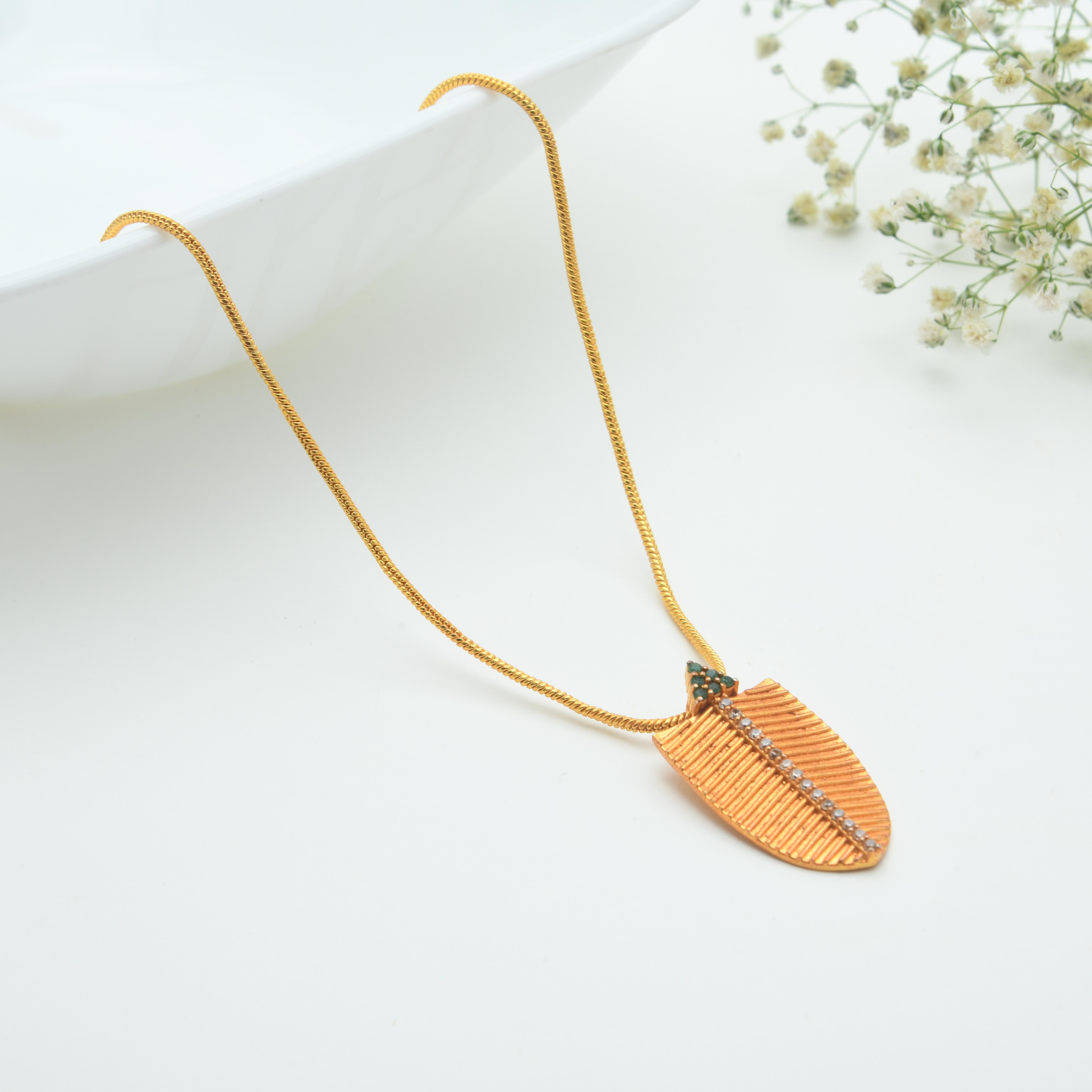 Banana Pendant Necklace