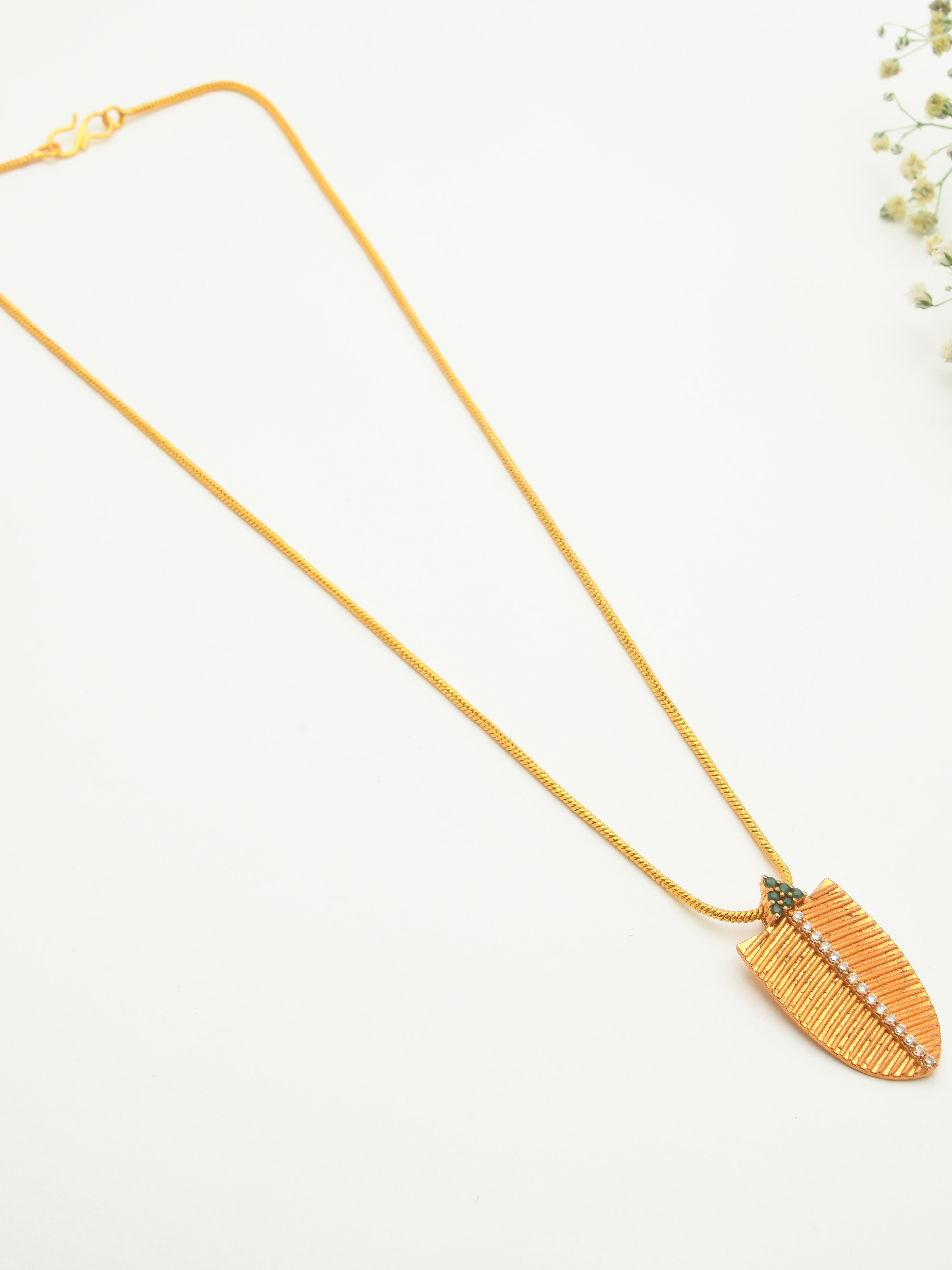Banana Pendant Necklace