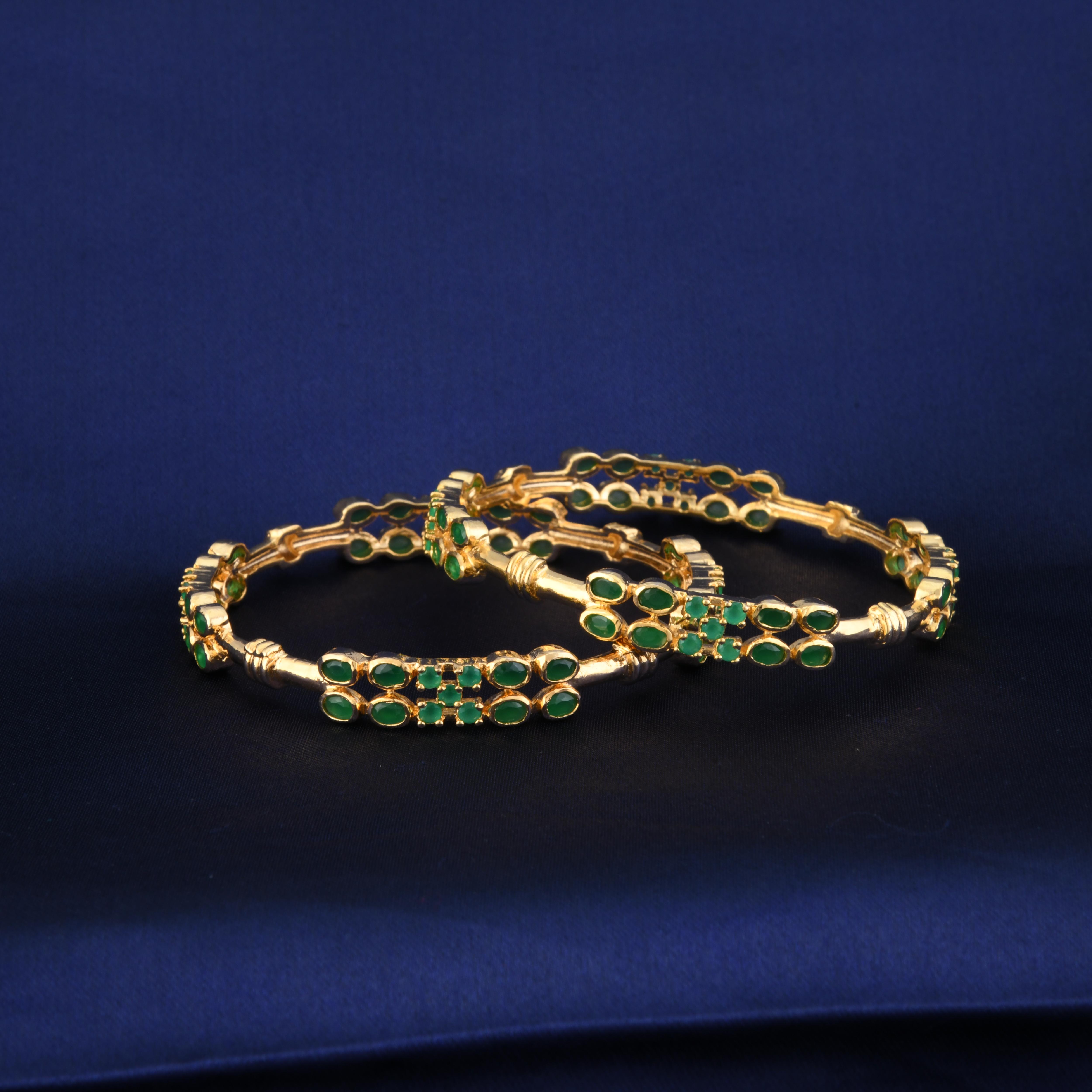 Mahima Golden Bangles