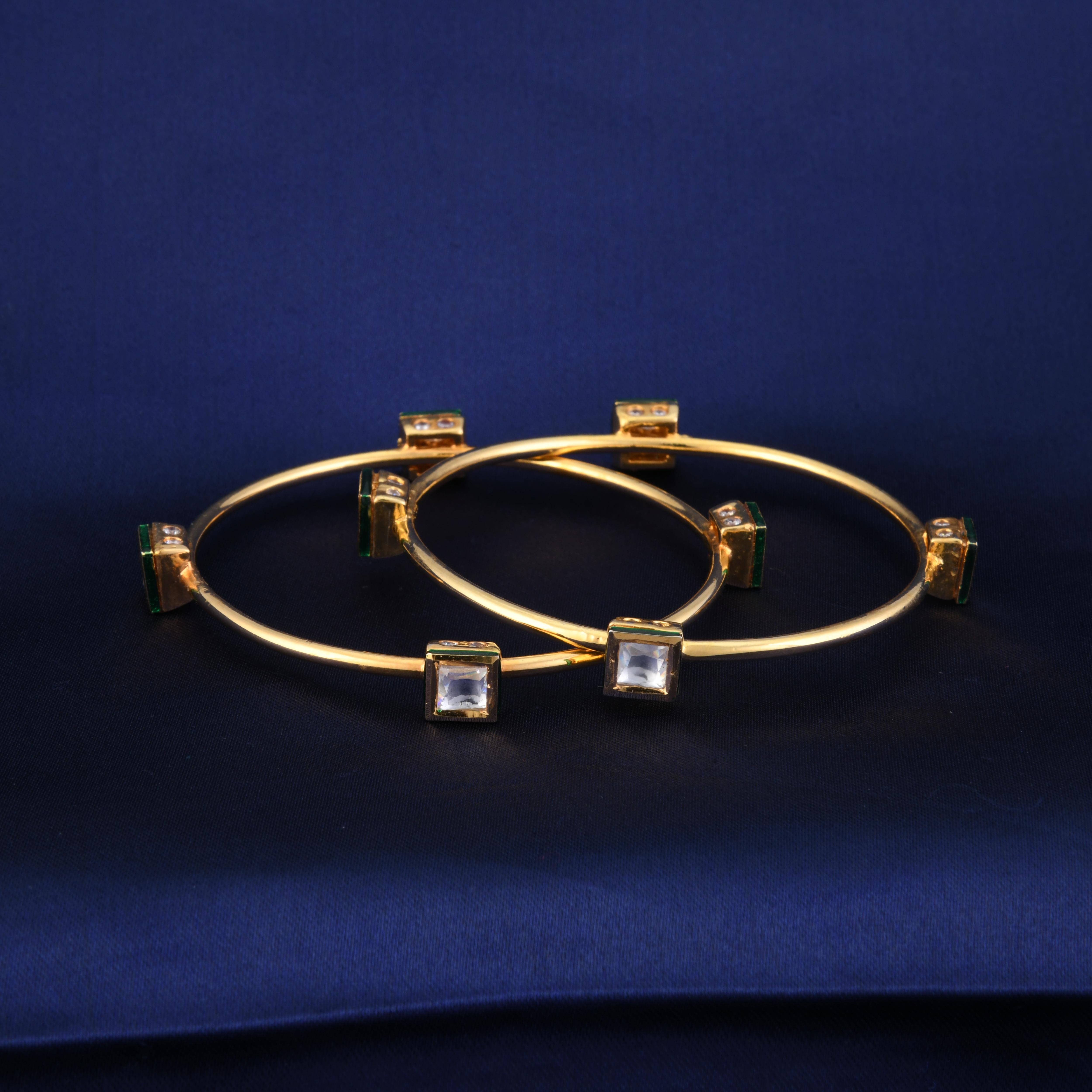 Avanti Kundan Bangles