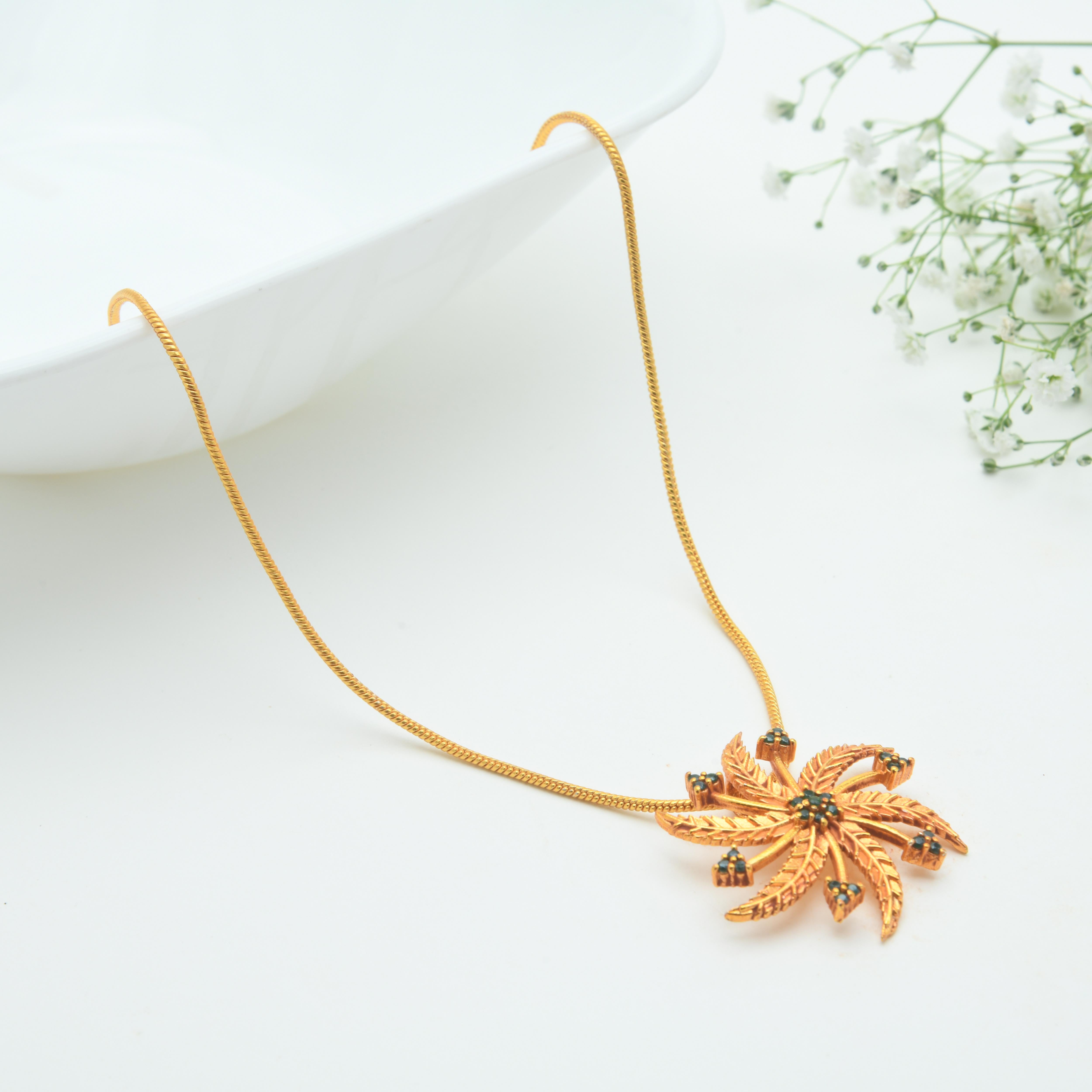 Neem Pendant Necklace