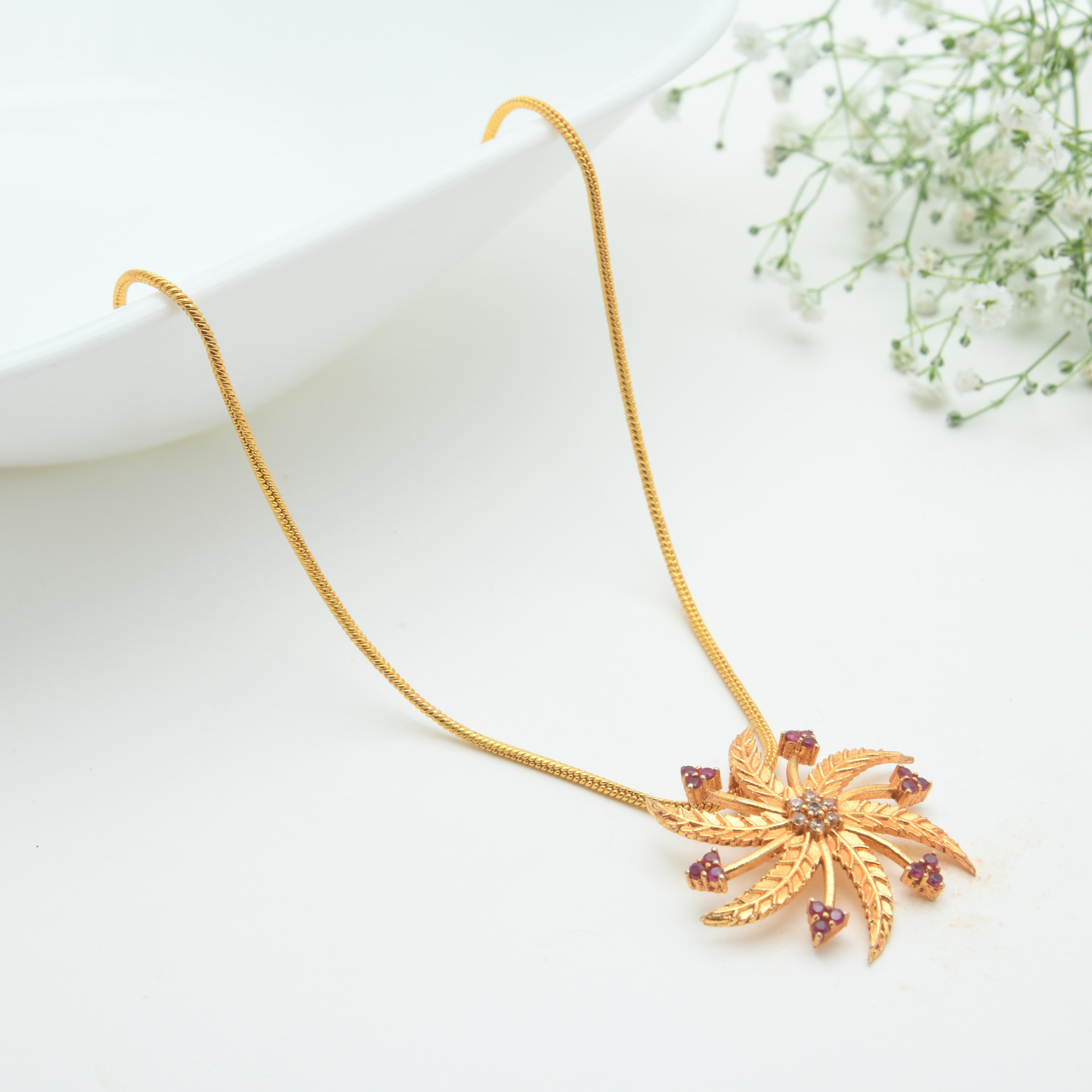 Neem Pendant Necklace