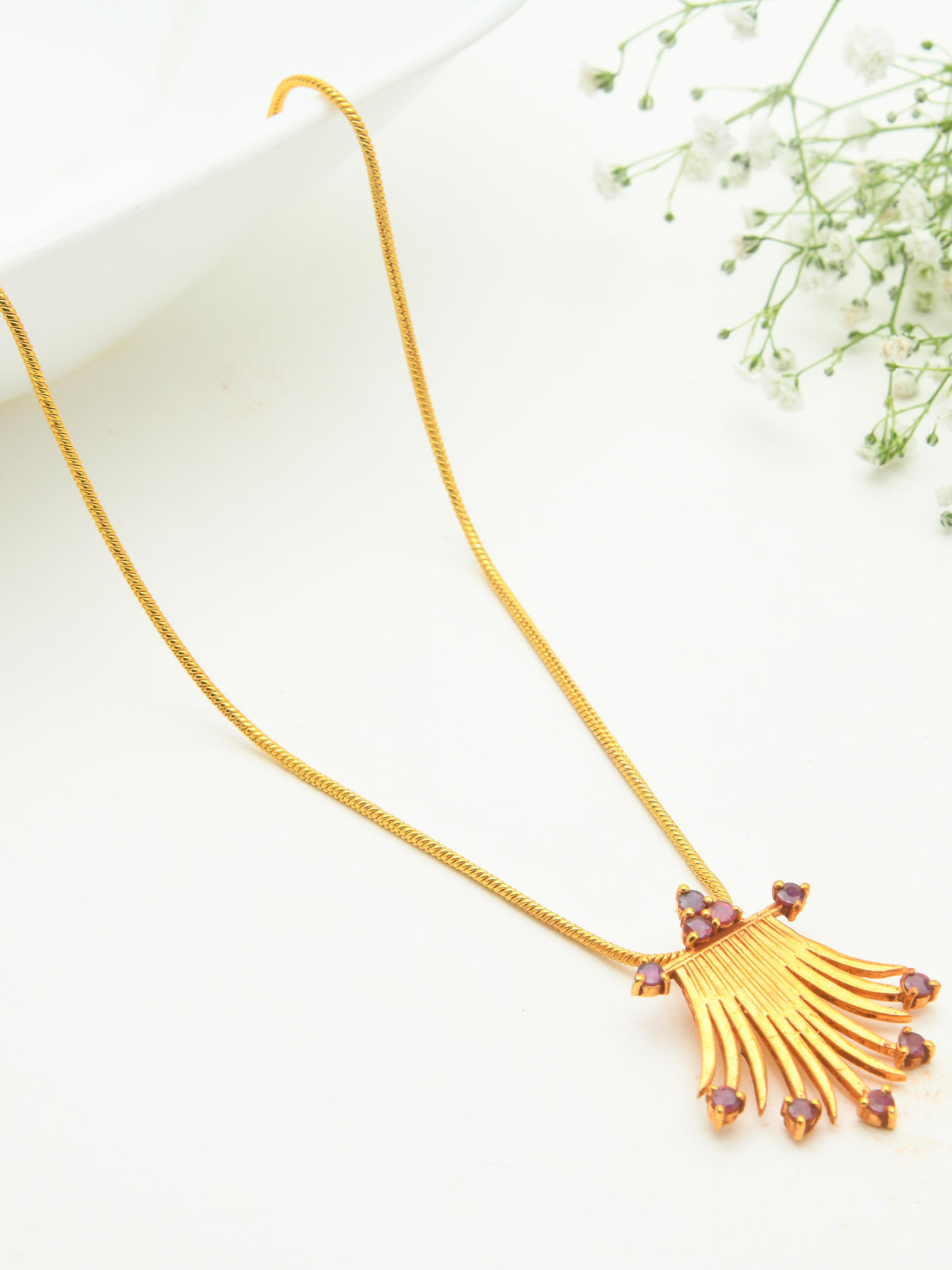 Lemongrass Pendant Necklace