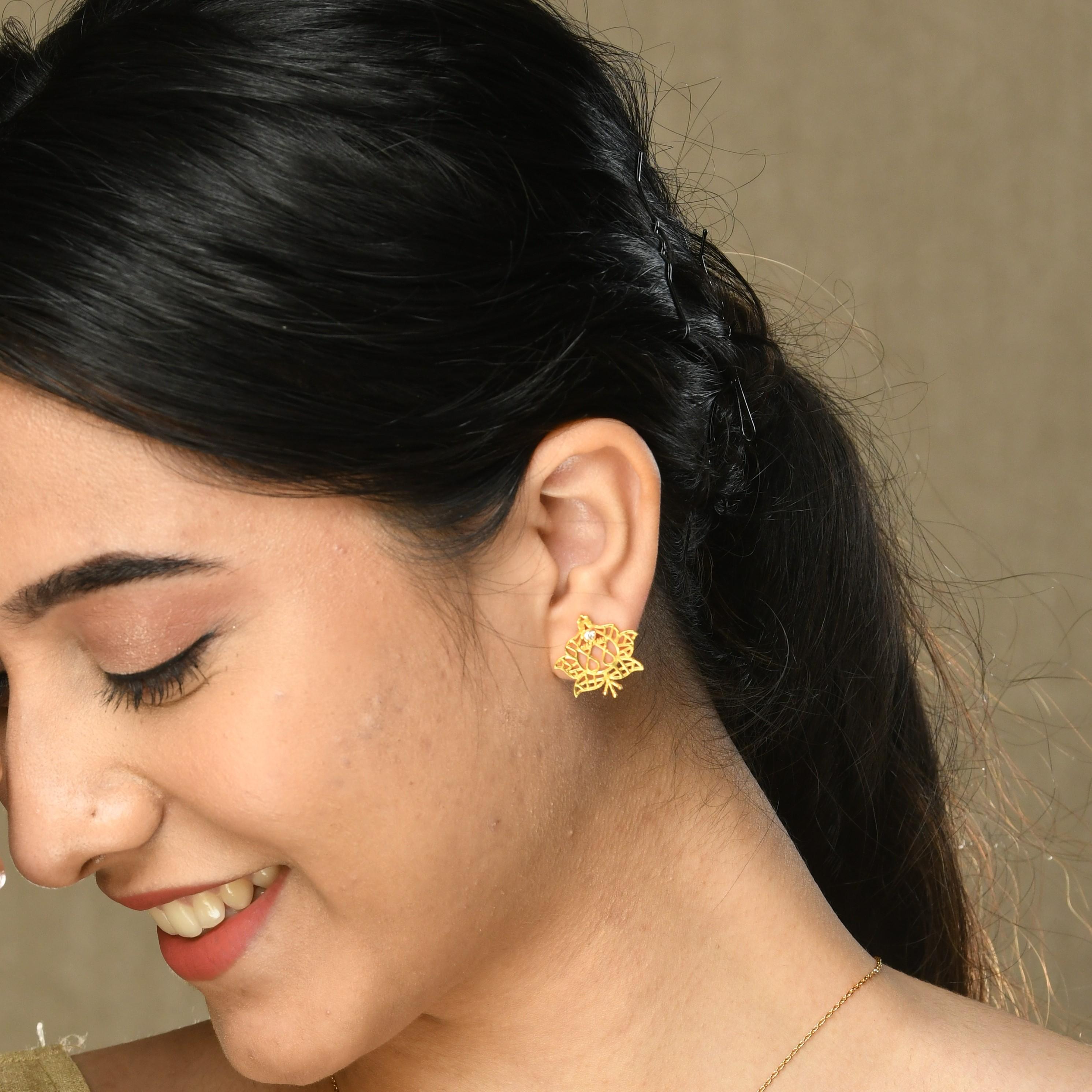 Aipan Stud Earrings
