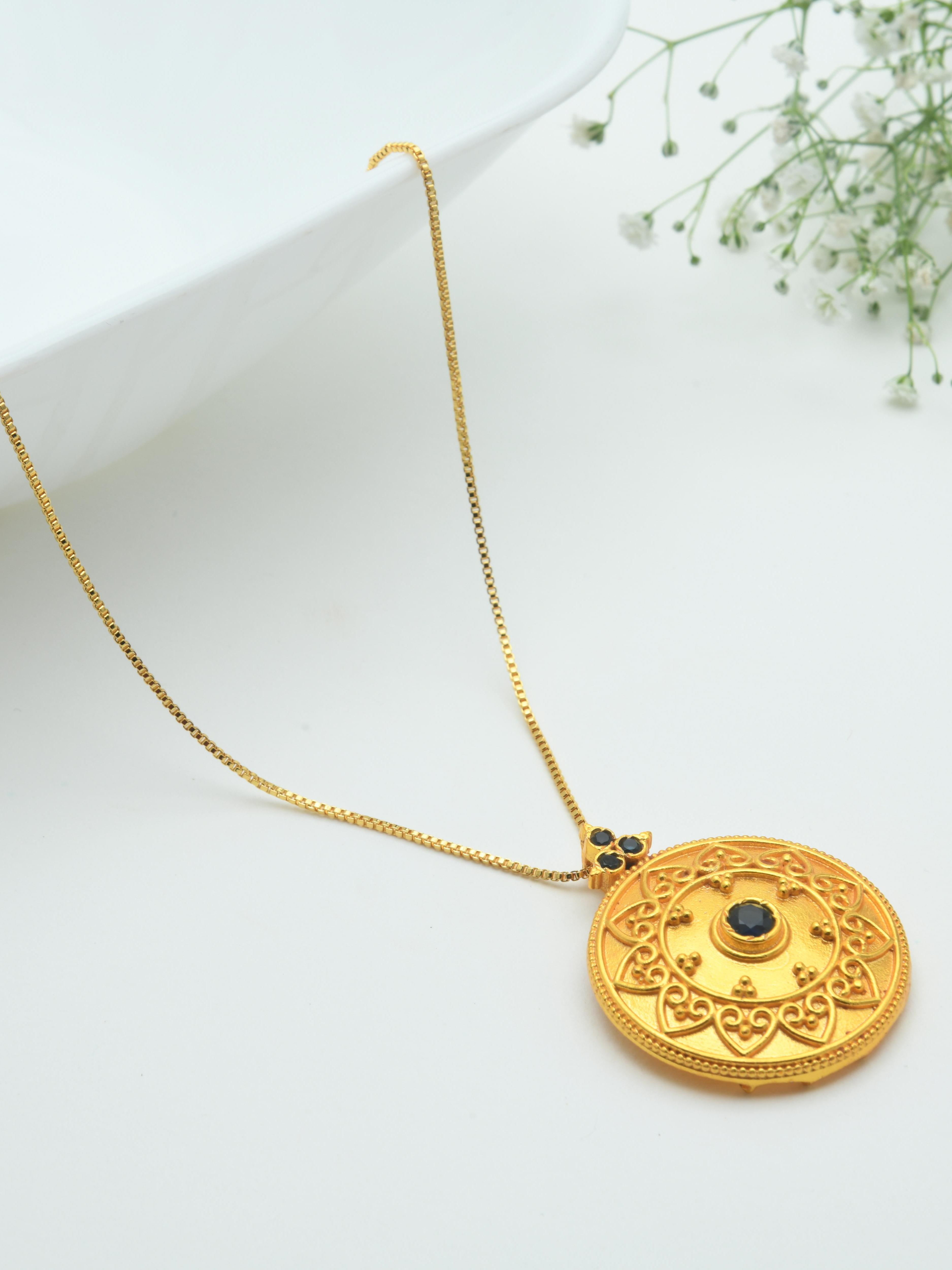 Mandalam Pendant Necklace