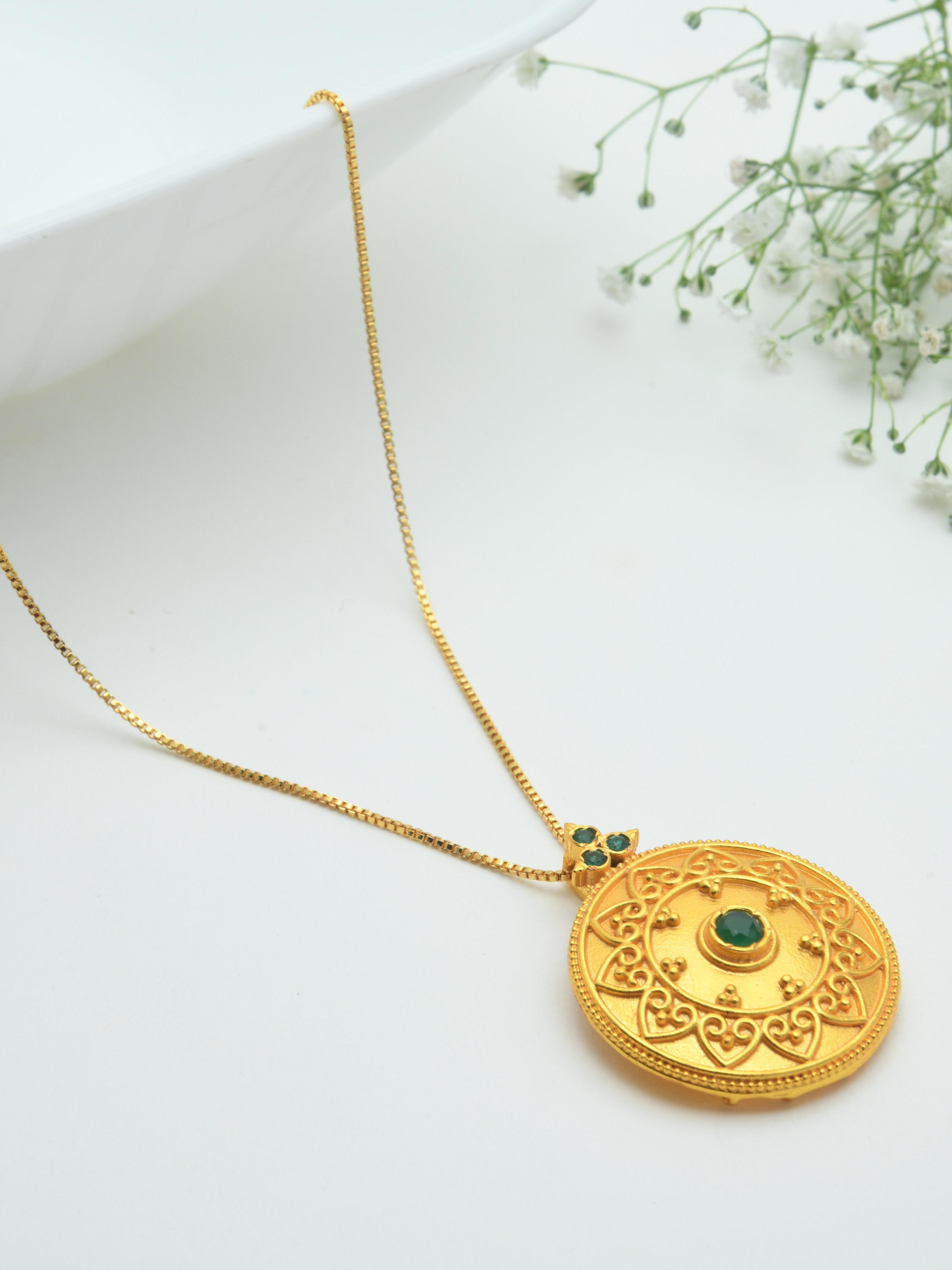Mandalam Pendant Necklace