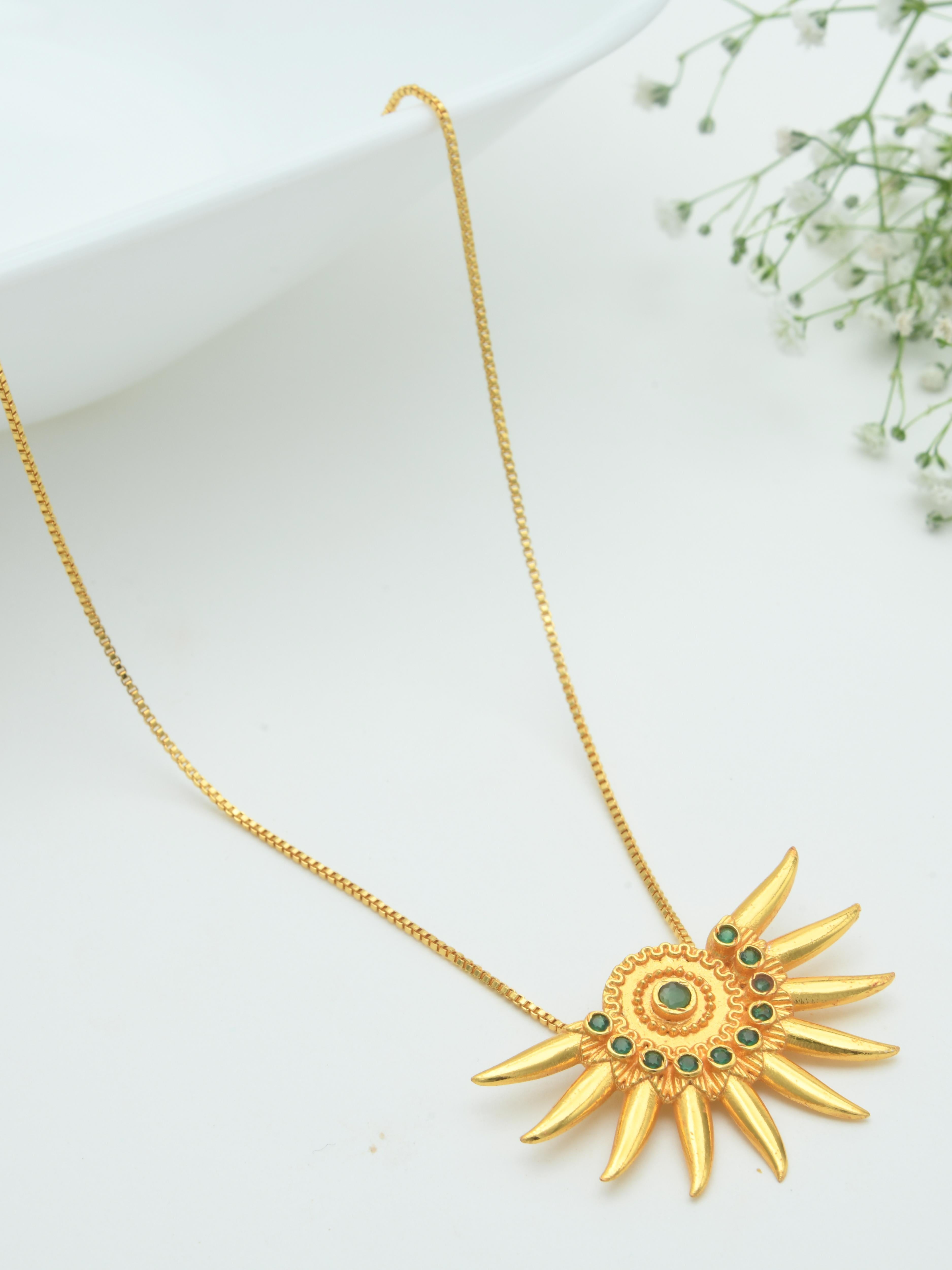 Surya Pendant Necklace