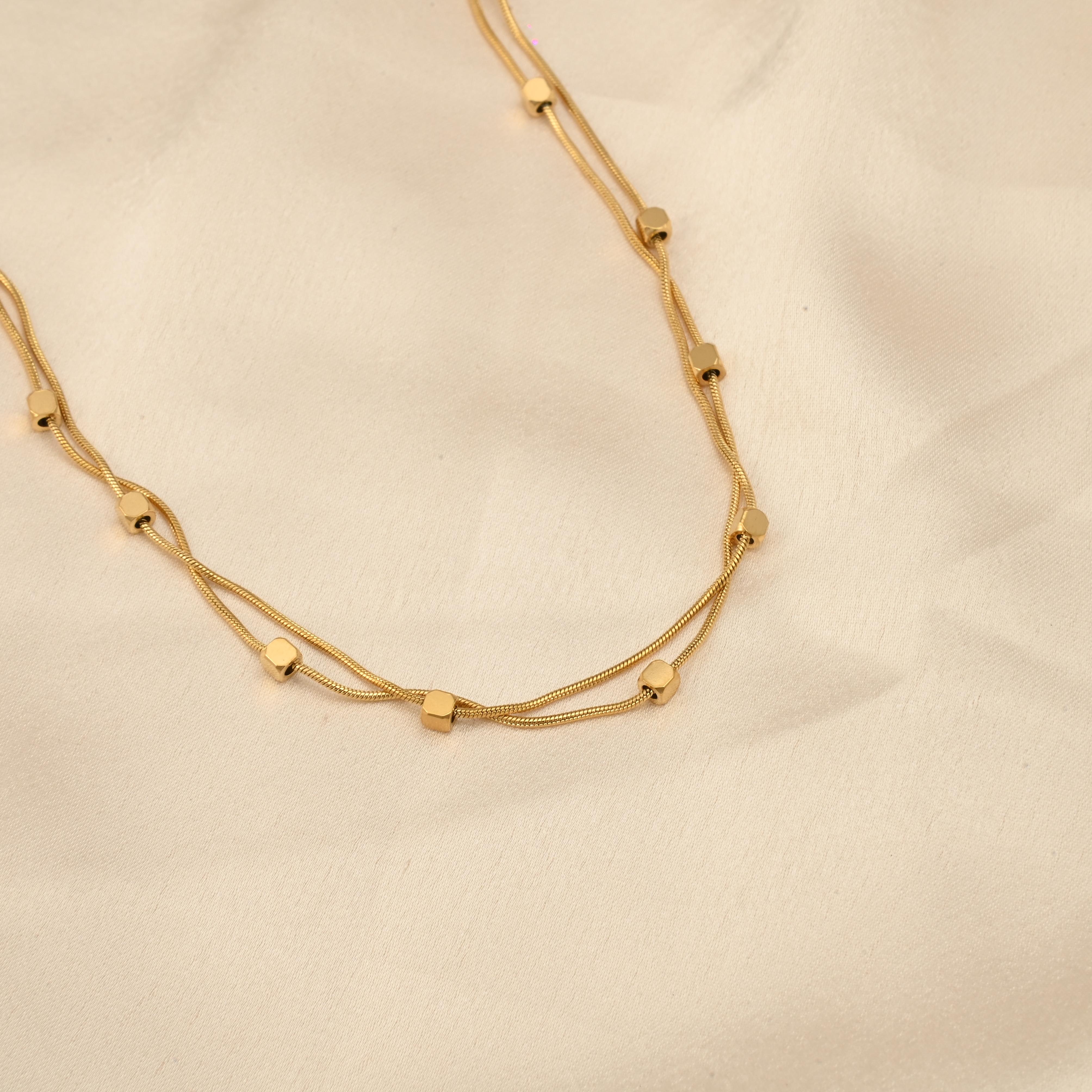 Levi Double Layered Necklace