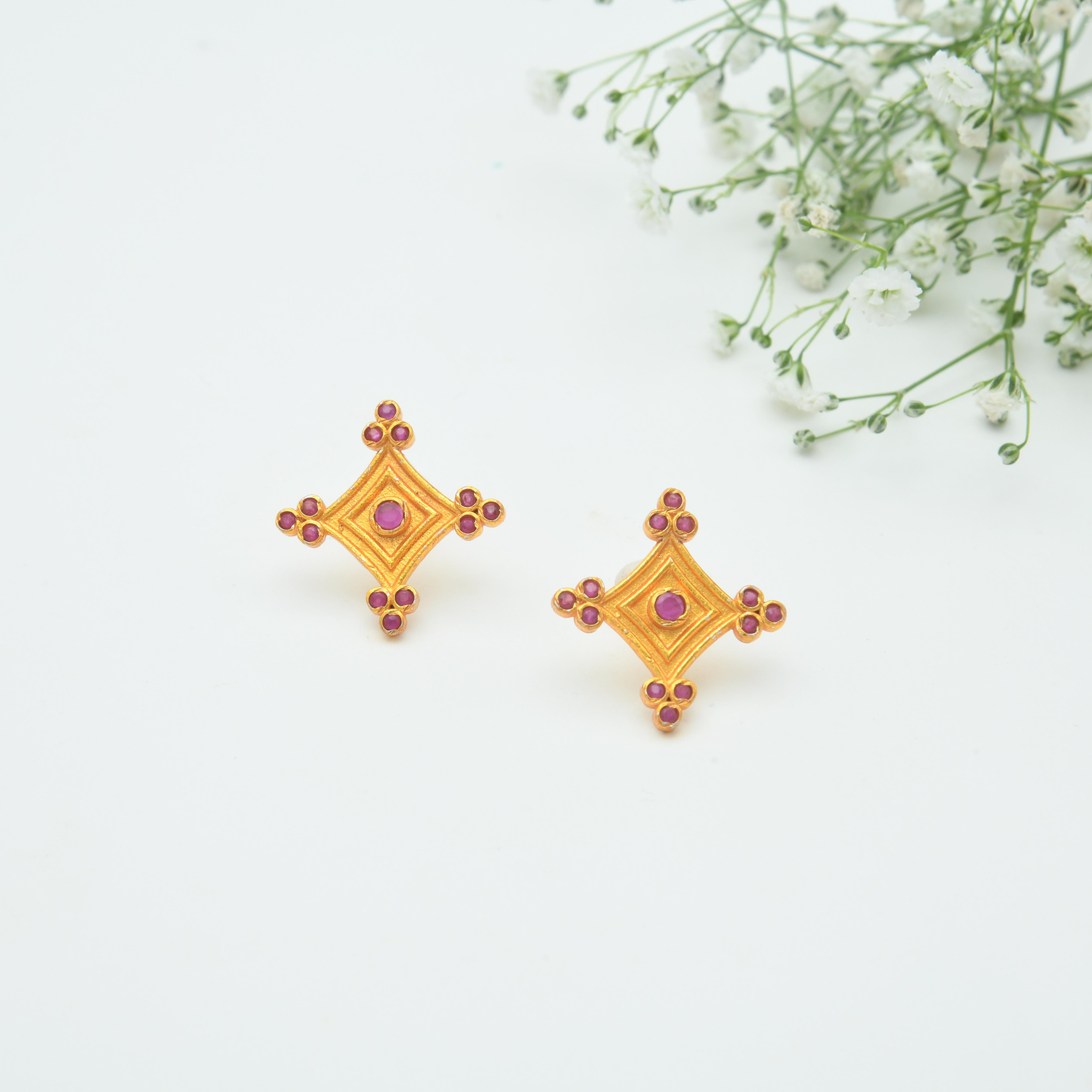 Chaturam Earrings