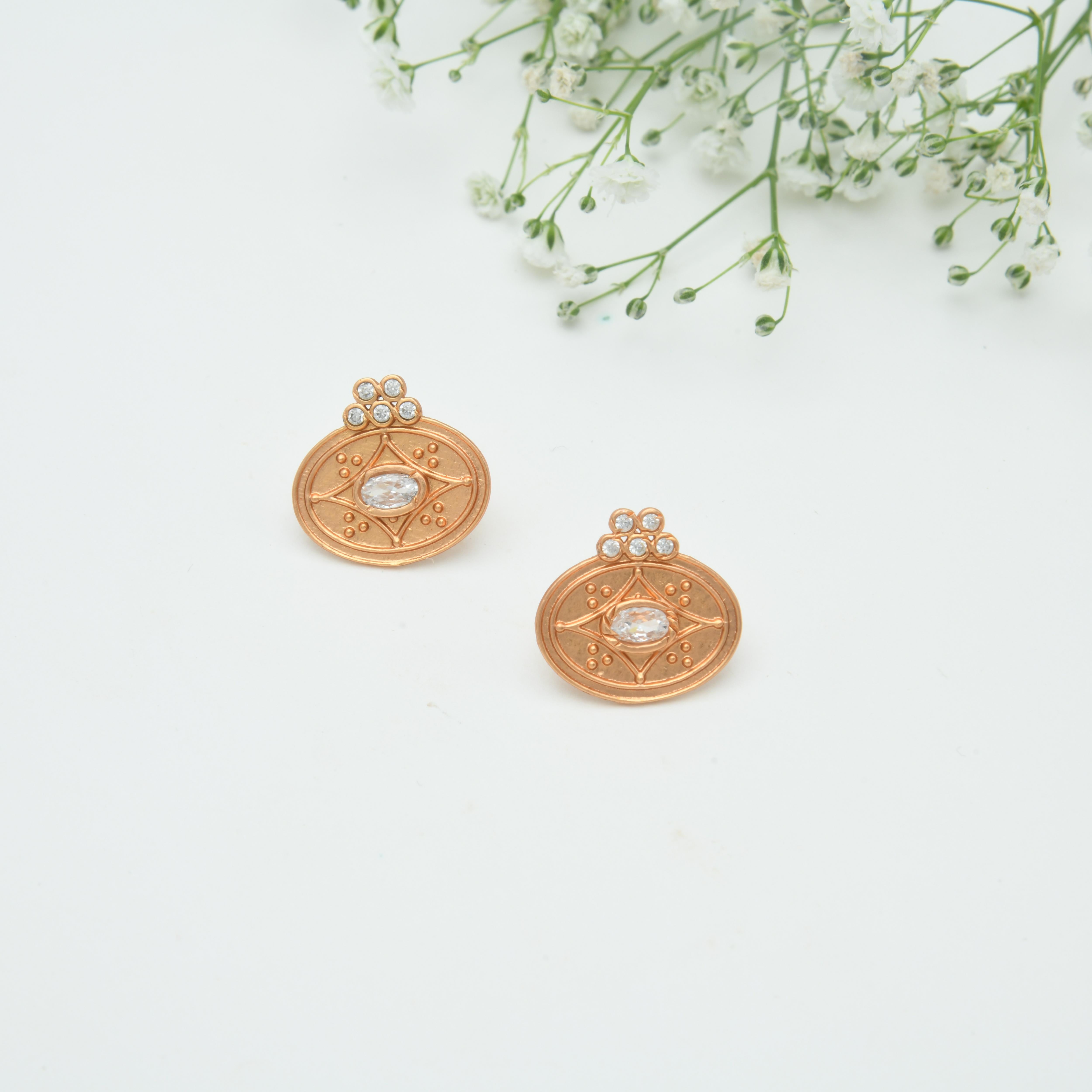 Kuncham Earrings-Mandira Design